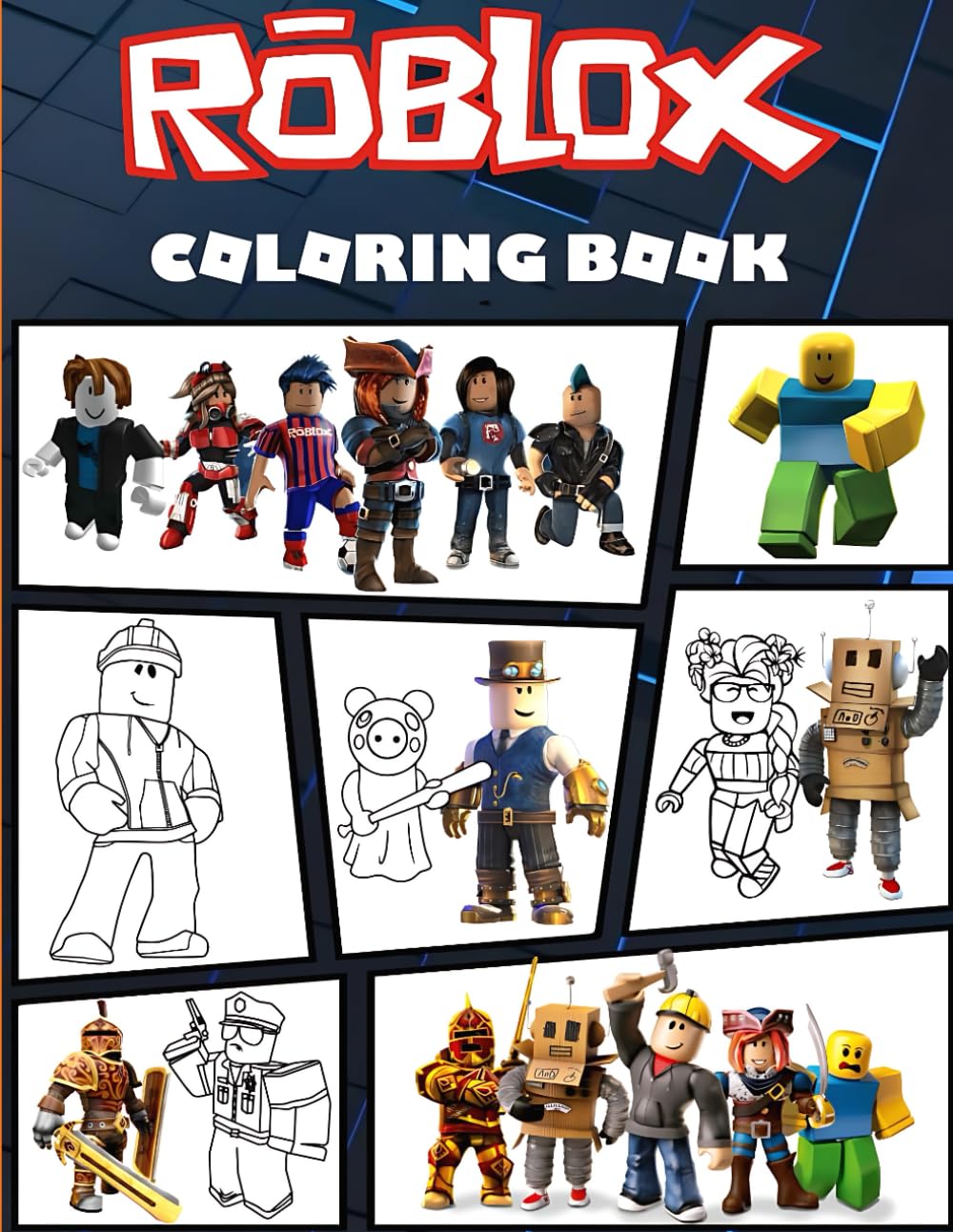 Colouring Book: Over 50 Fun and Beautiful Designs for Kids Ages 5-12, Boys and Teens