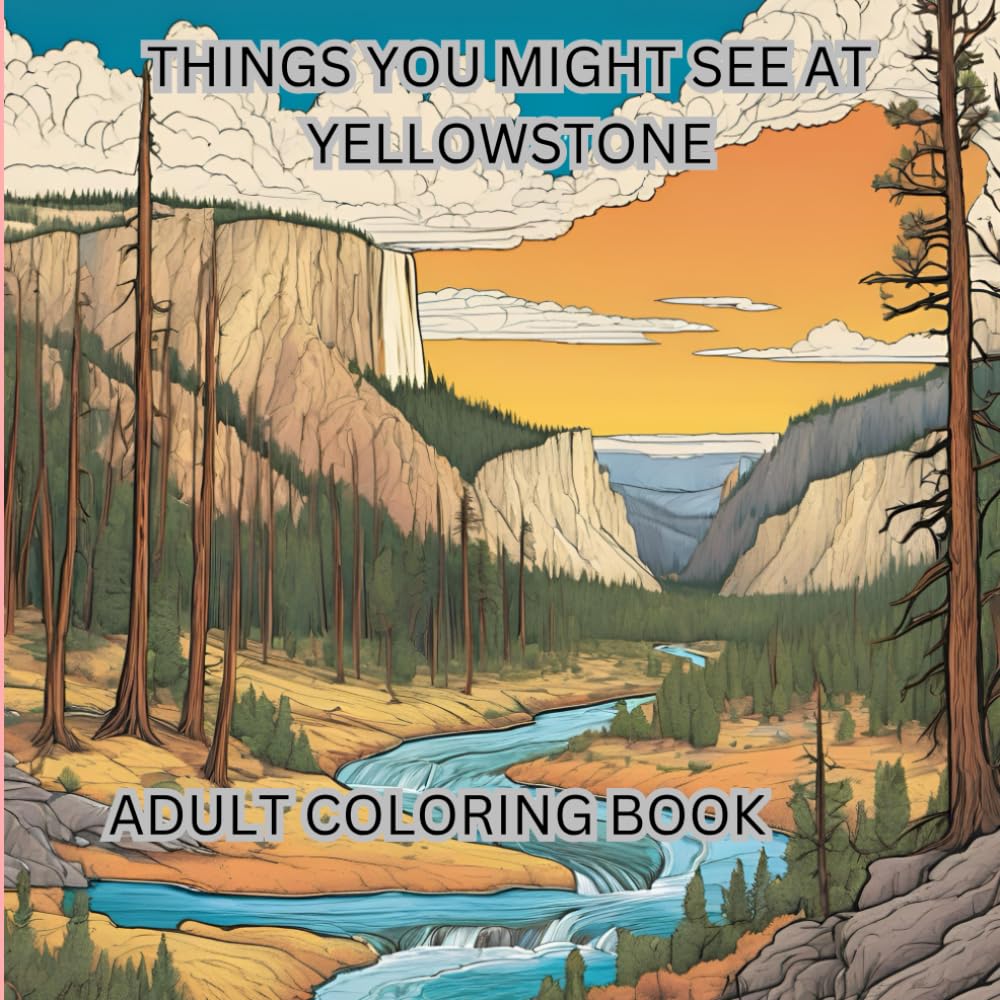 THINGS YOU MIGHT SEE AT YELLOWSTONE: Beautiful scenery and lots of animals you could see at yellowstone park