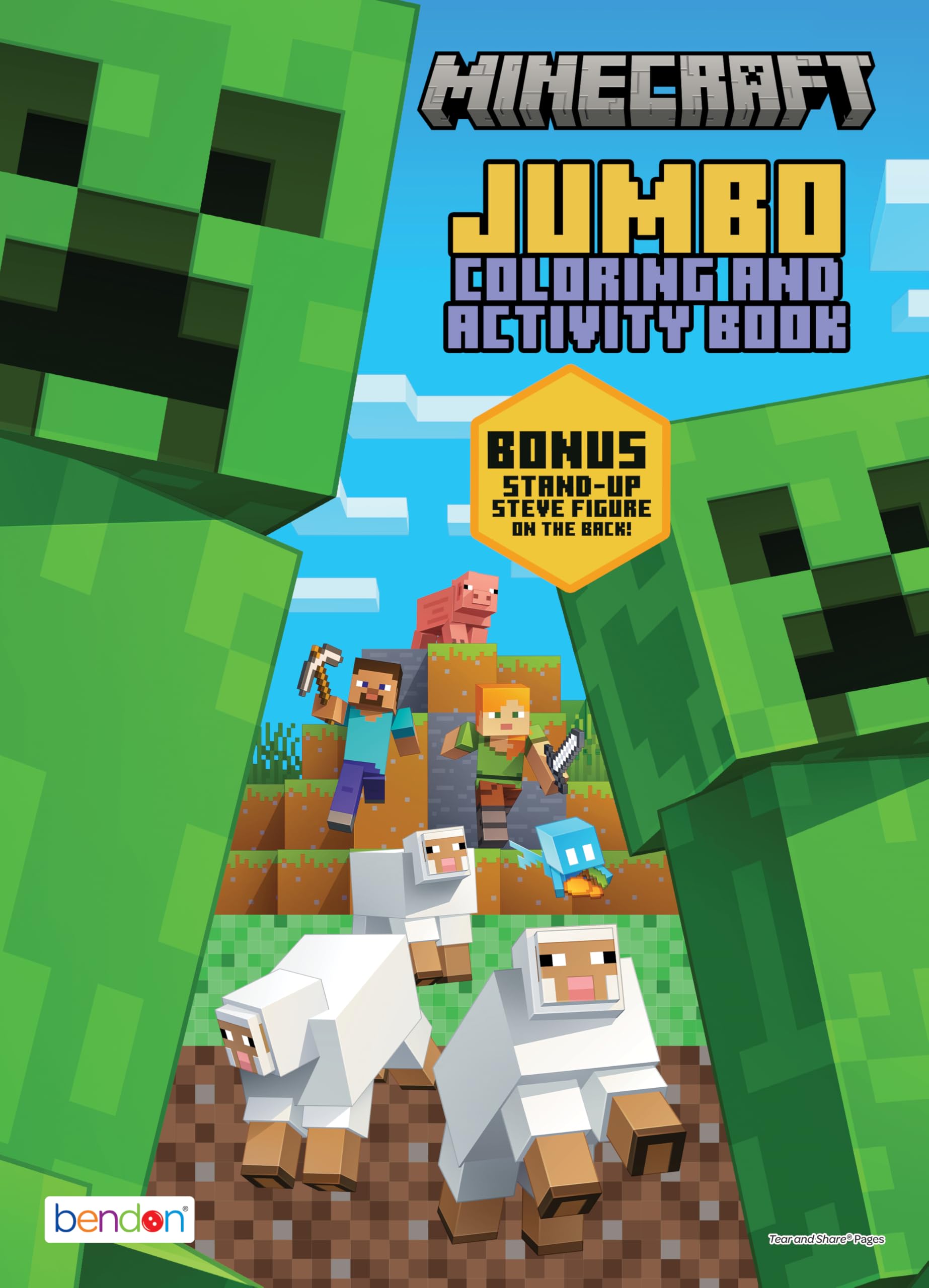 Minecraft Coloring Book | Minecraft Activity Book | Mine Craft Jumbo Coloring Books | Minecraft Pixel Art Coloring Book | Video Game Coloring Books | 80 Pages | Officially Licensed