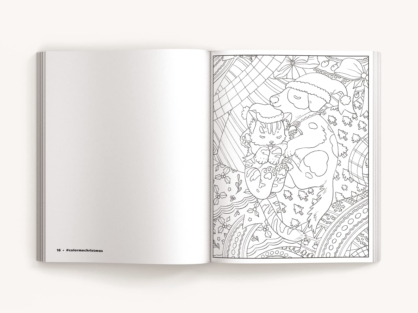 Color Me Christmas: A Festive Adult Coloring Book (Color Me Coloring Books)