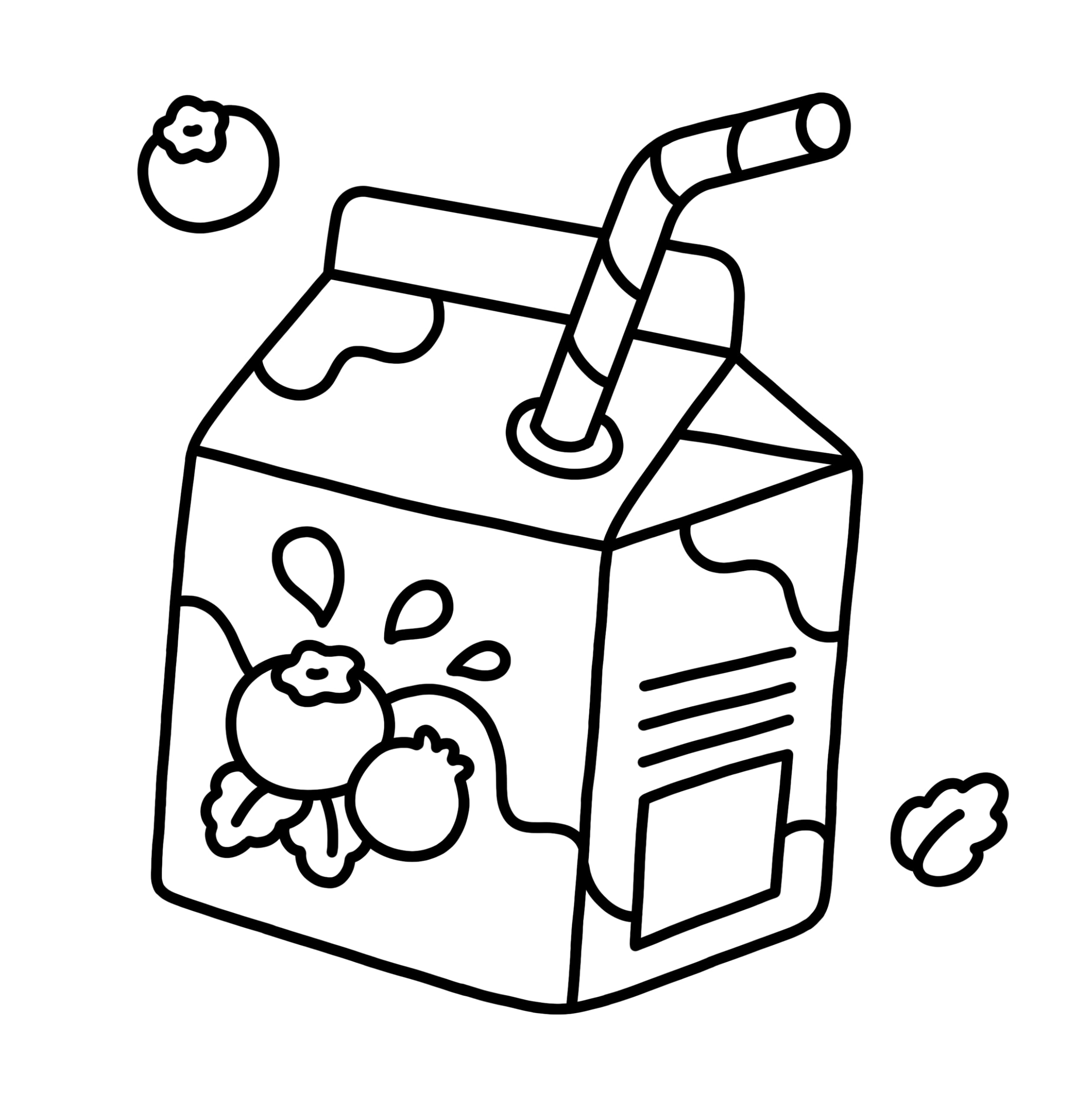 Easy: Cute & Simple Coloring Book for Adults and Kids