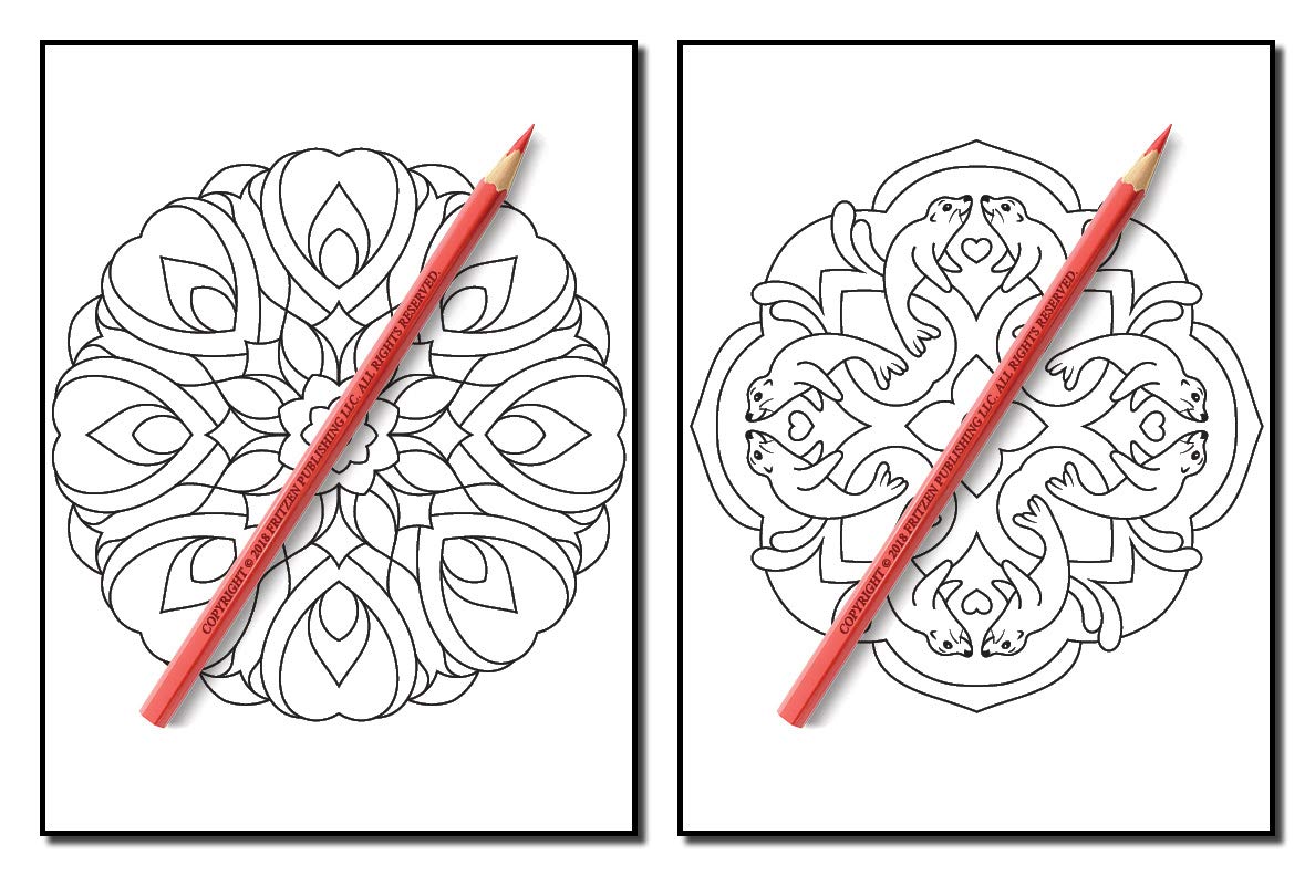 Mandalas for Beginners: An Adult Coloring Book with Fun, Easy, and Relaxing Coloring Pages (Easy Coloring Books)