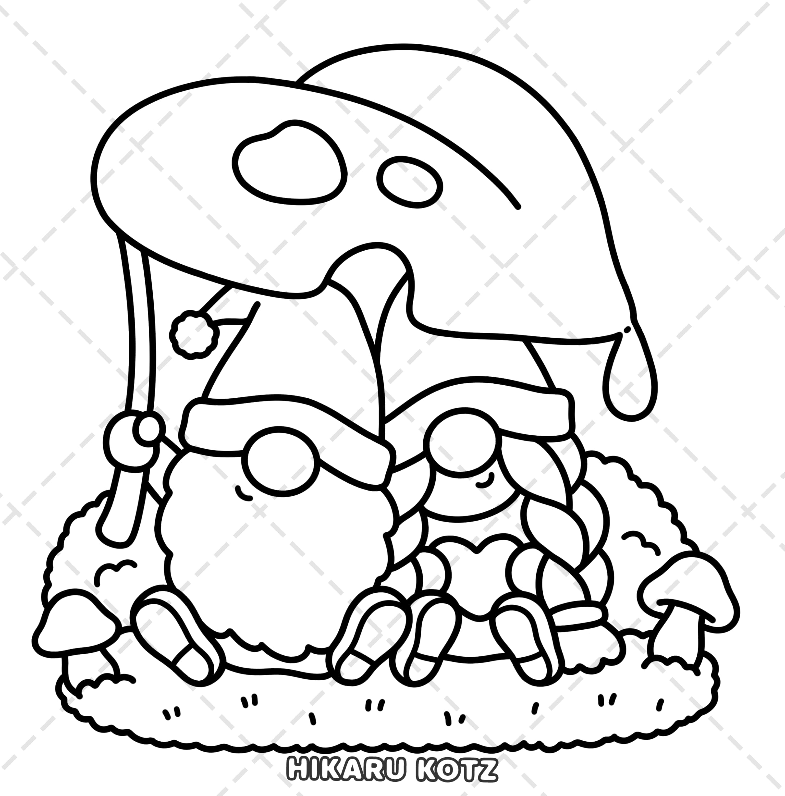 Sweet Girl: Bold and Easy Coloring Book for Adults and Teens Featuring Lovely Matched Items