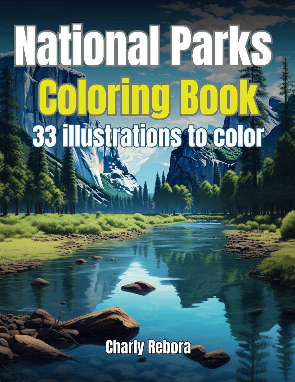 National Parks Coloring Book: America's Backyard Coloring Adventures for All Ages