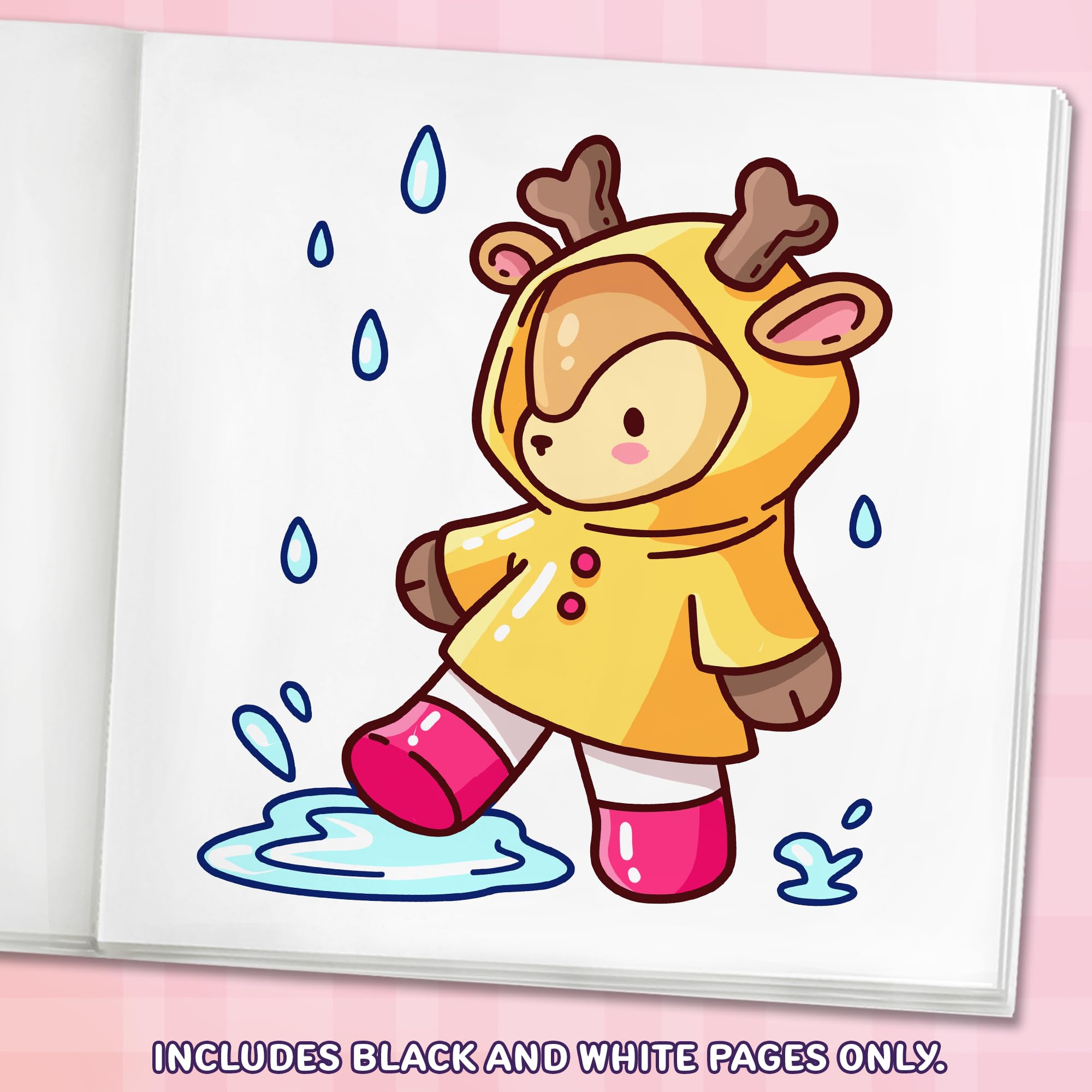 Cozy Animals: Bold and Easy Coloring Book for Adults and Teens with Cute and Simple Characters for Relaxation (Bold and Easy Coloring Books)