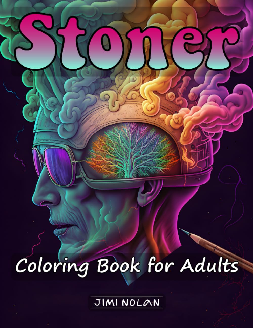 Stoner Coloring Book: Stress Relief and Relaxation Weed Patterns for Adults