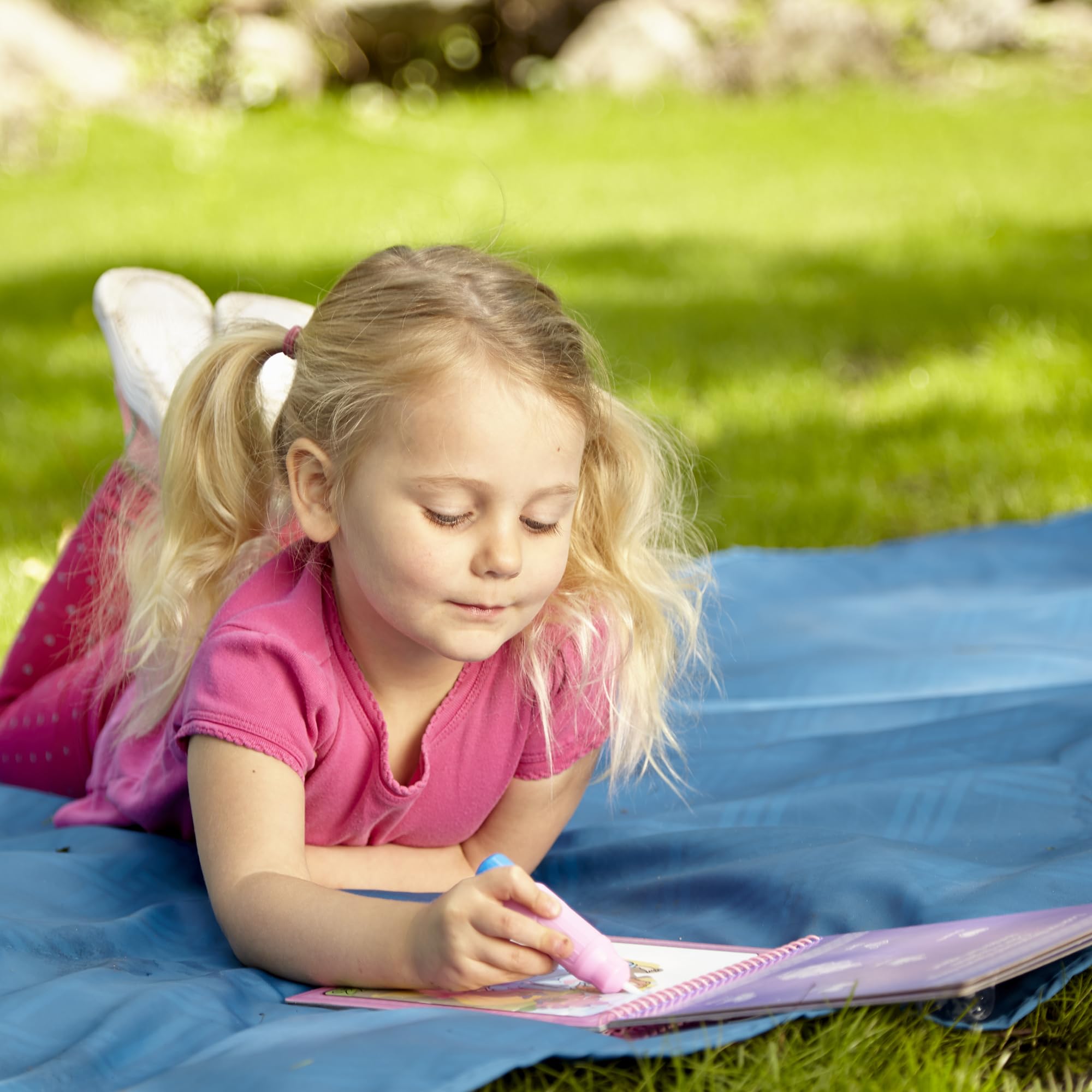 Melissa & Doug On The Go Water Wow! Mess Free Coloring Book, Reusable Water-Reveal Activity Pad, Fairy Tale, Travel Toys, Party Favors, for Toddlers & Kids Ages 3+ - FSC Certified