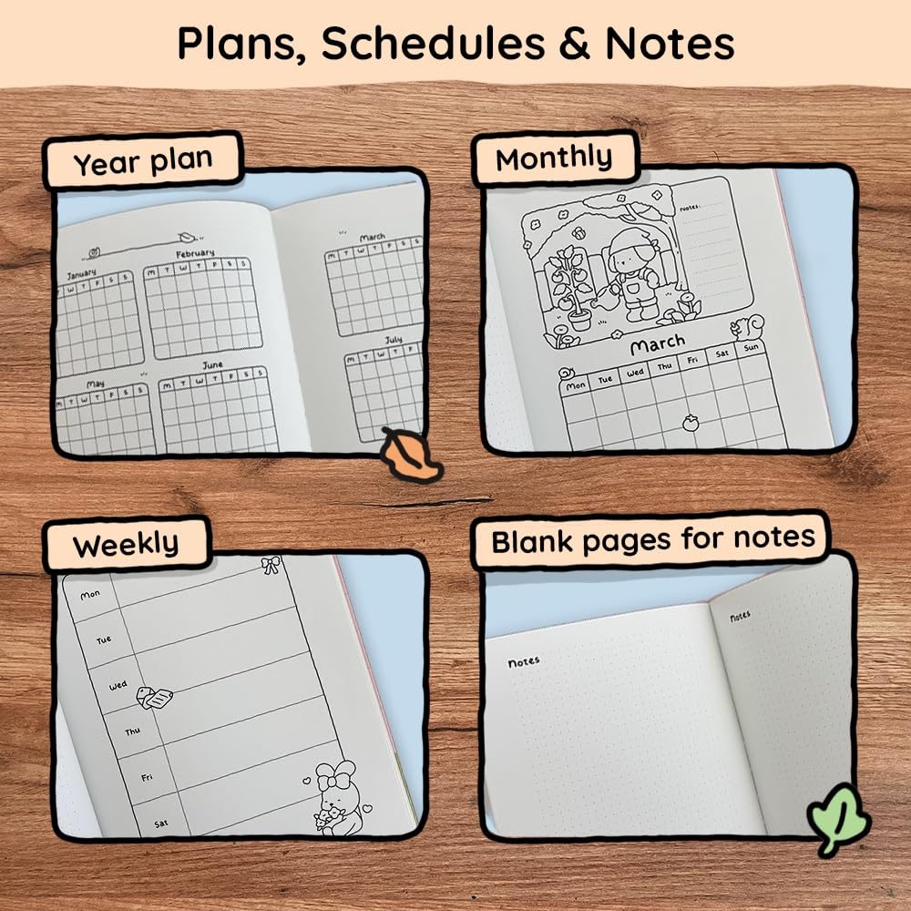 Cozy Planner (Cozy Spaces Coloring)