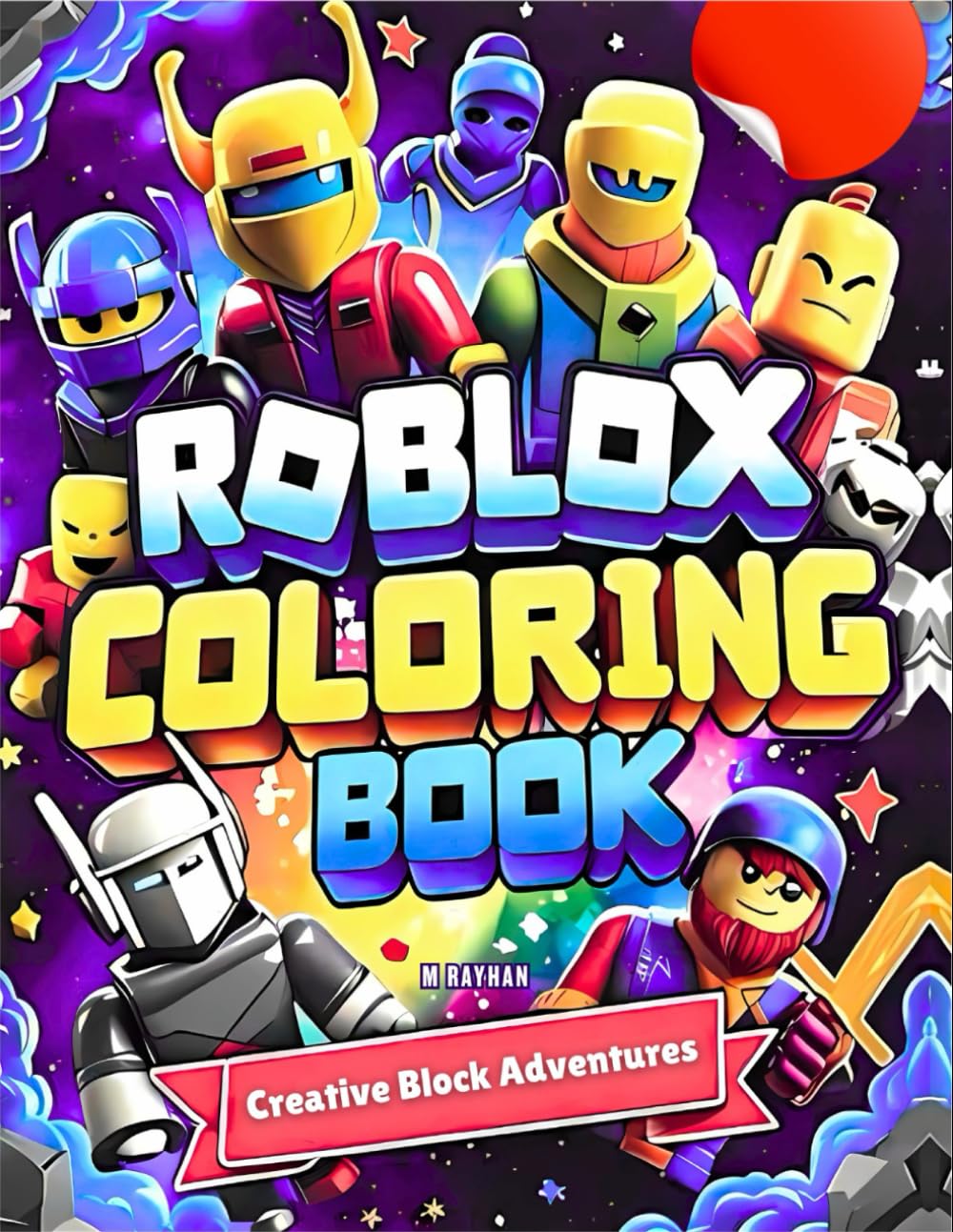 Coloring Book: Creative Block Adventures