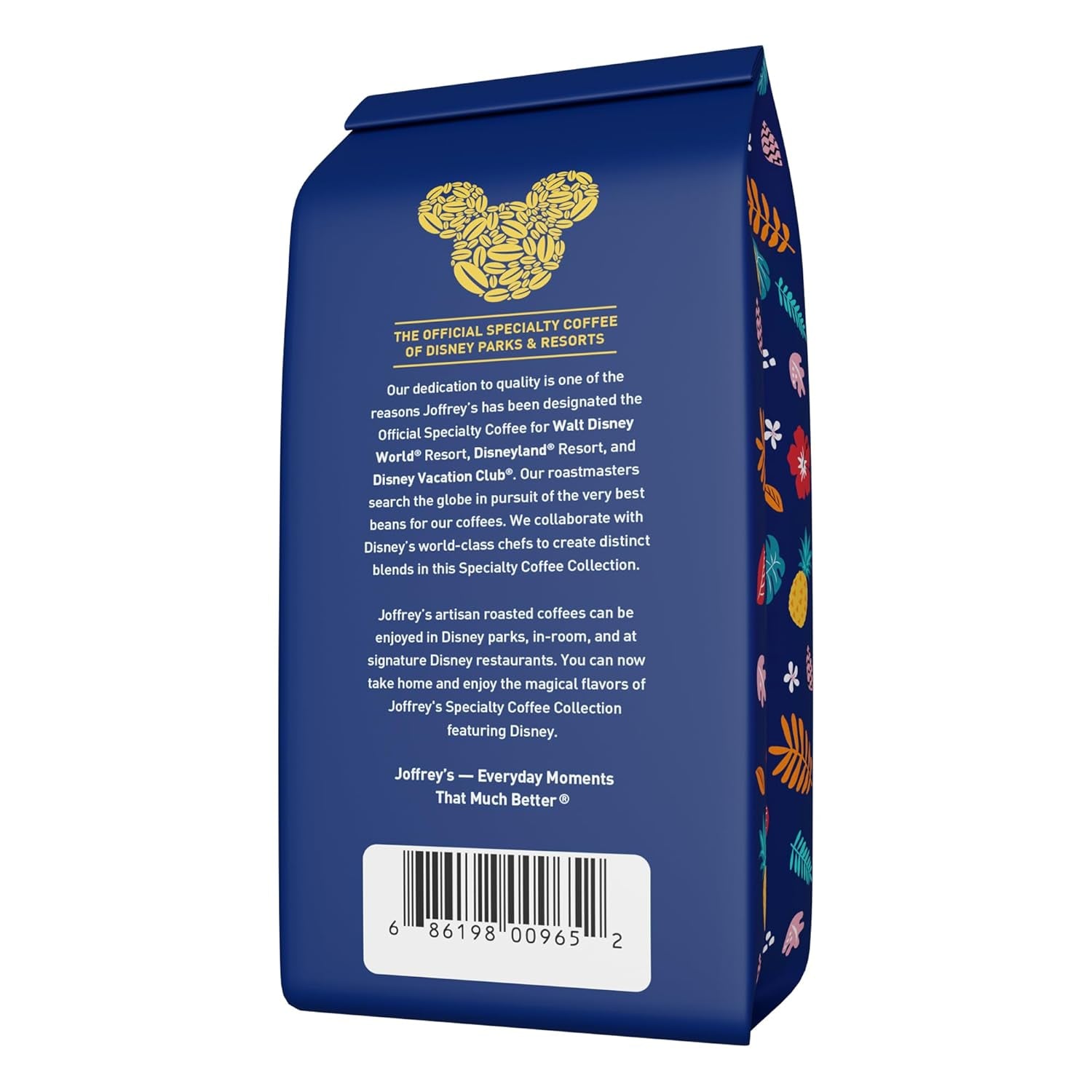 Joffrey's Coffee Disney Stitch Ohana Blend - Medium Roast with Pineapple & Sweet Coconut Crème (11oz Ground)