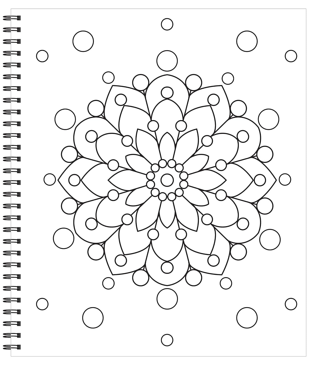 Large Print Easy Color & Frame - Mindfulness (Stress Free Coloring Book)