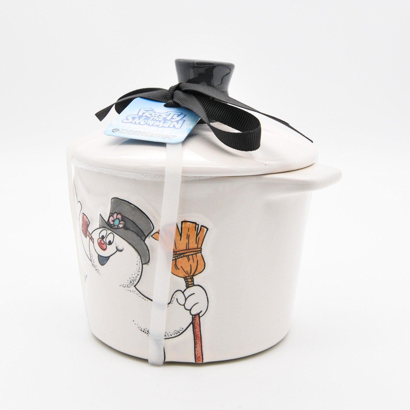 Rae Dunn Frosty The Snowman Baking Dish, Ceramic Holiday Decor for Frosty Fans, New