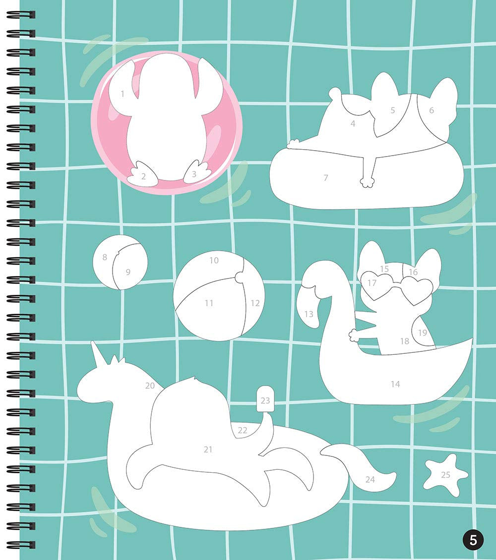 Brain Games - Sticker by Number: Sloth