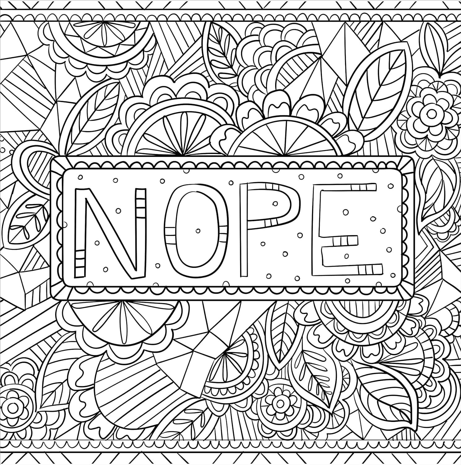 Inner Fucking Peace Adult Coloring Book (31 Stress-Relieving Designs. Micro-Perforated Pages Are Easy to Remove!) (Artist'S Coloring Books)
