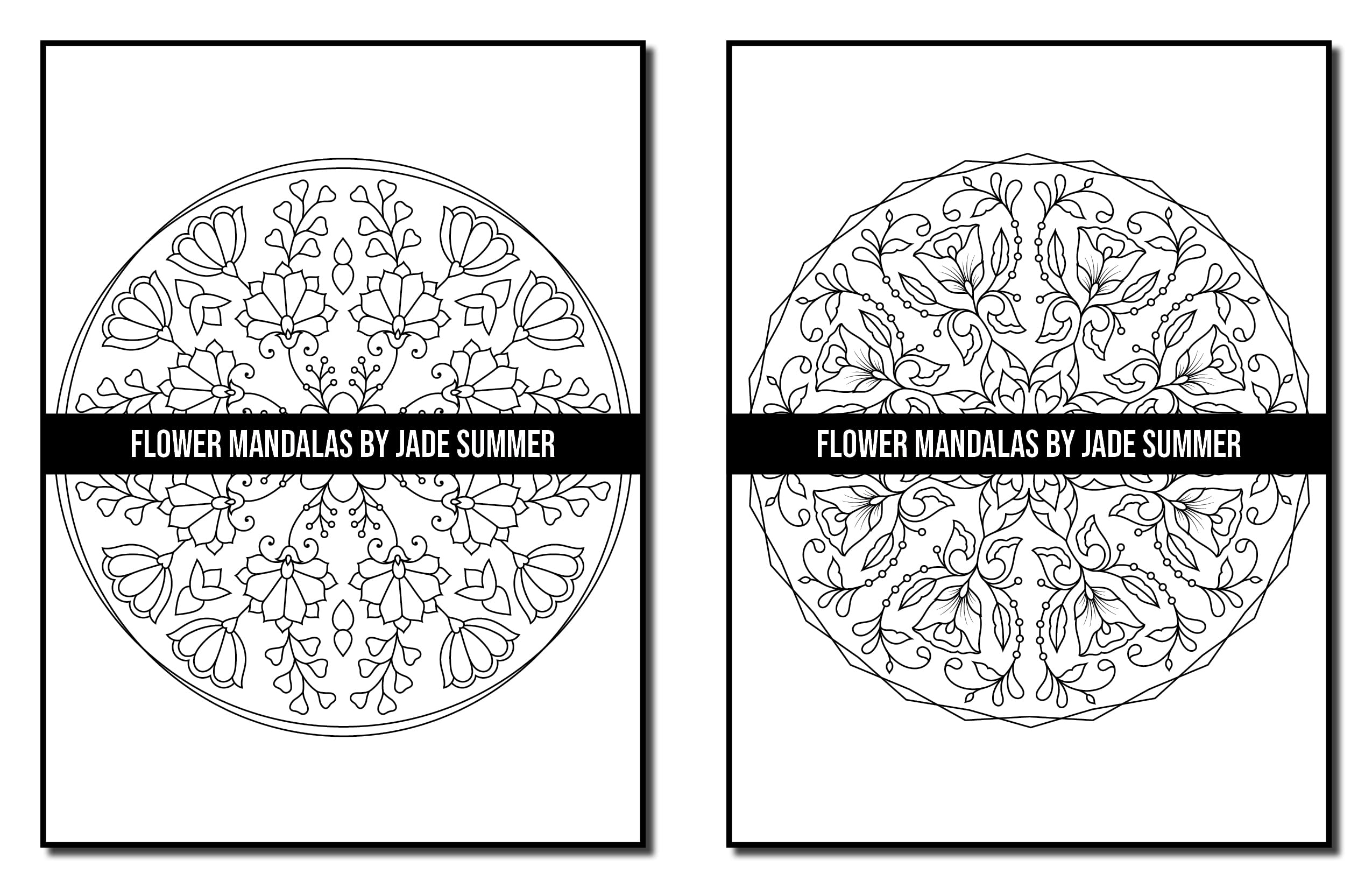 Mandala Coloring Book: For Adults with Fun, Easy, and Relaxing Mandalas