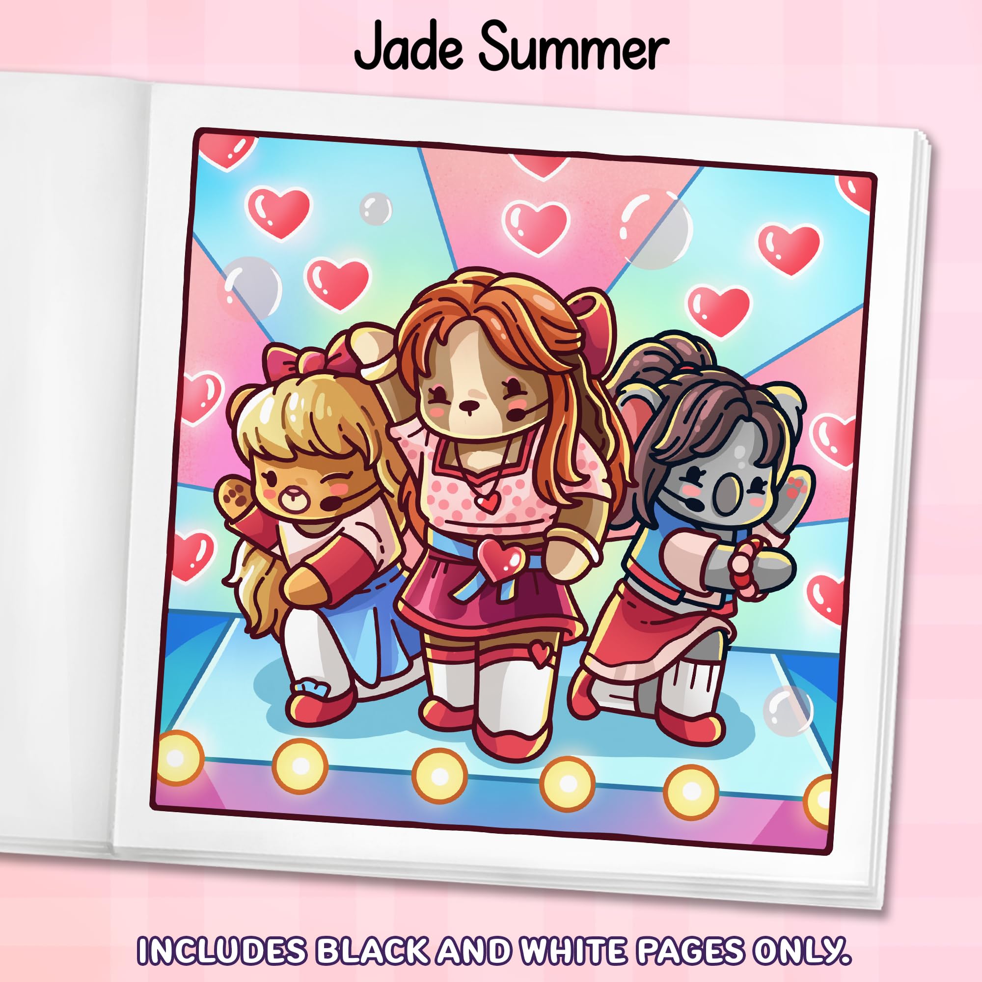 Cozy K-Pop: Cute Coloring Book for Adults and Teens Celebrating the Worldwide Music Sensation (Cozy Coloring Books)