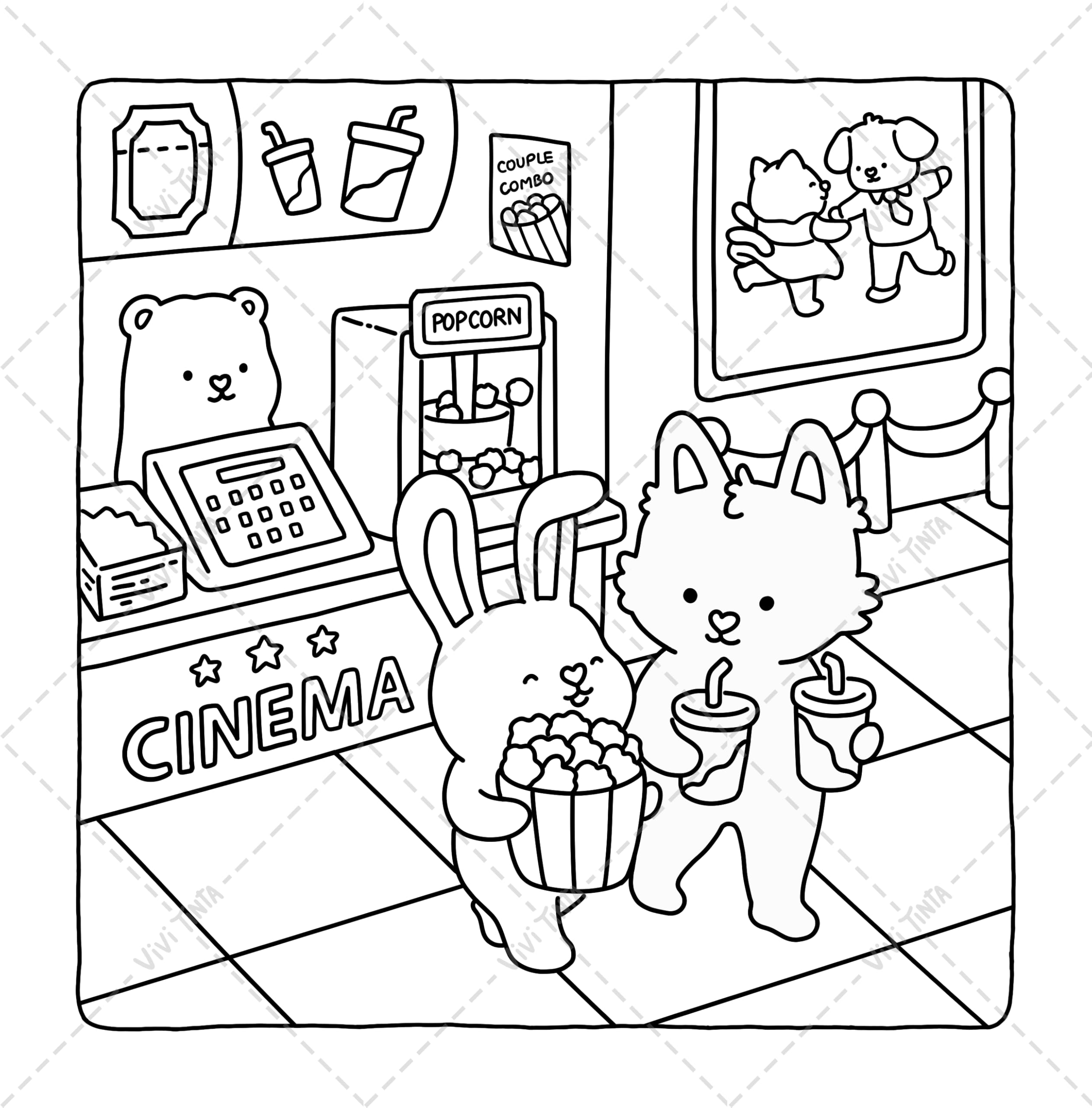 Sweetheart: Coloring Book for Adults & Teens Featuring Adorable Animals