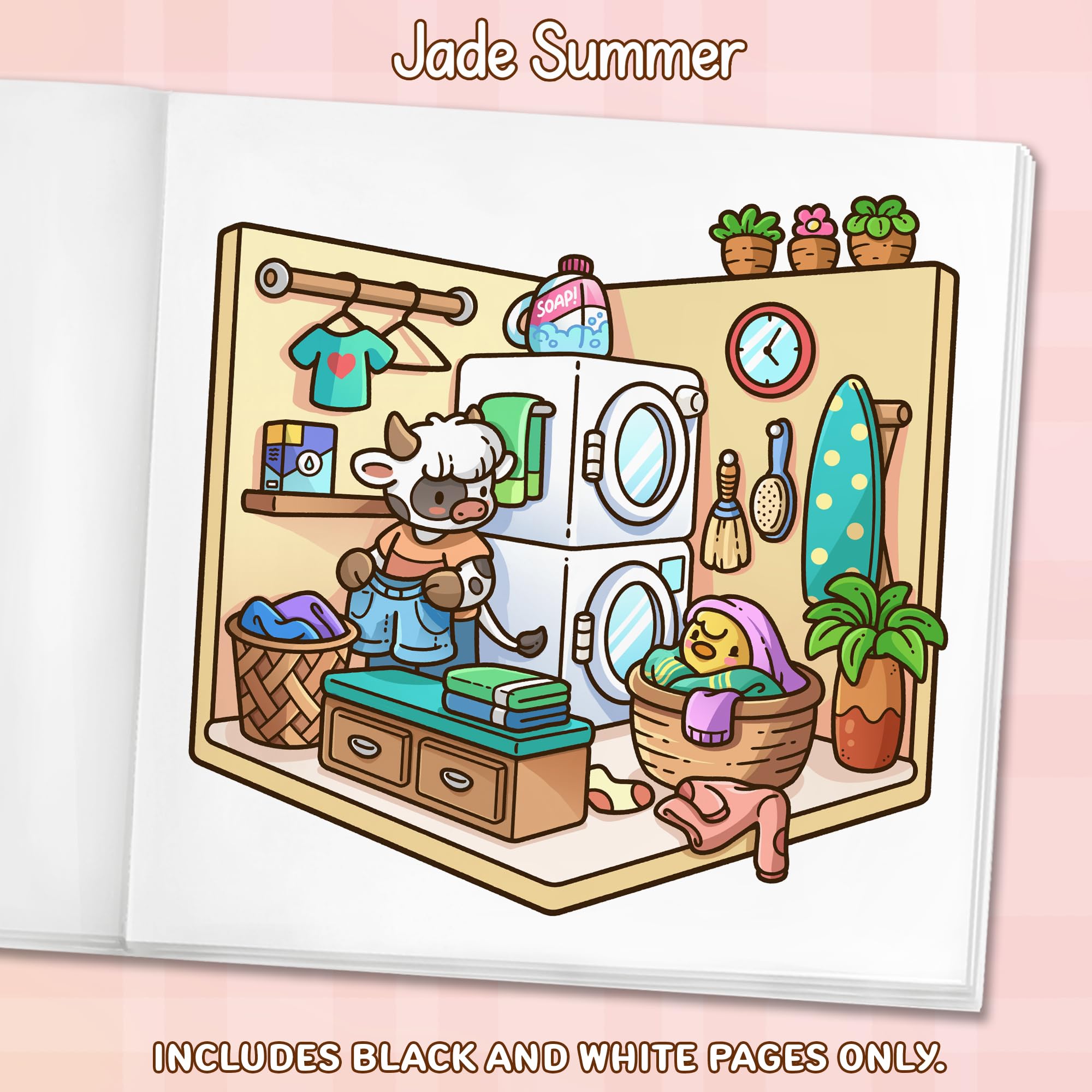 Comfy Places: Cute Coloring Book for Adults and Teens with Cozy Rooms and Hygge Scenes for Relaxation (Cozy Coloring Books)