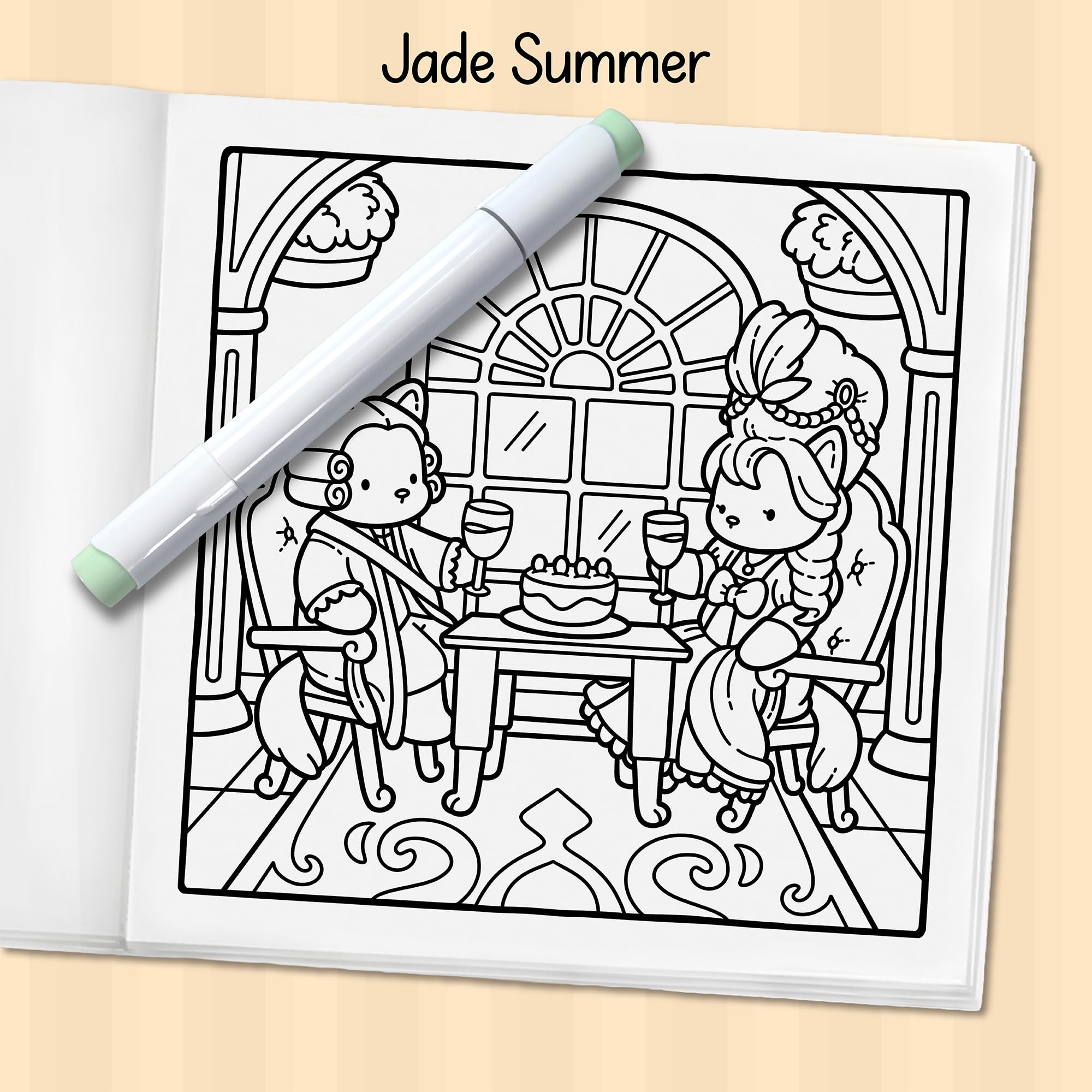Cozy France: A Cute Coloring Book for Adults and Teens with Charming Characters and Delightful French Scenes for Relaxation (Cozy Coloring Books)