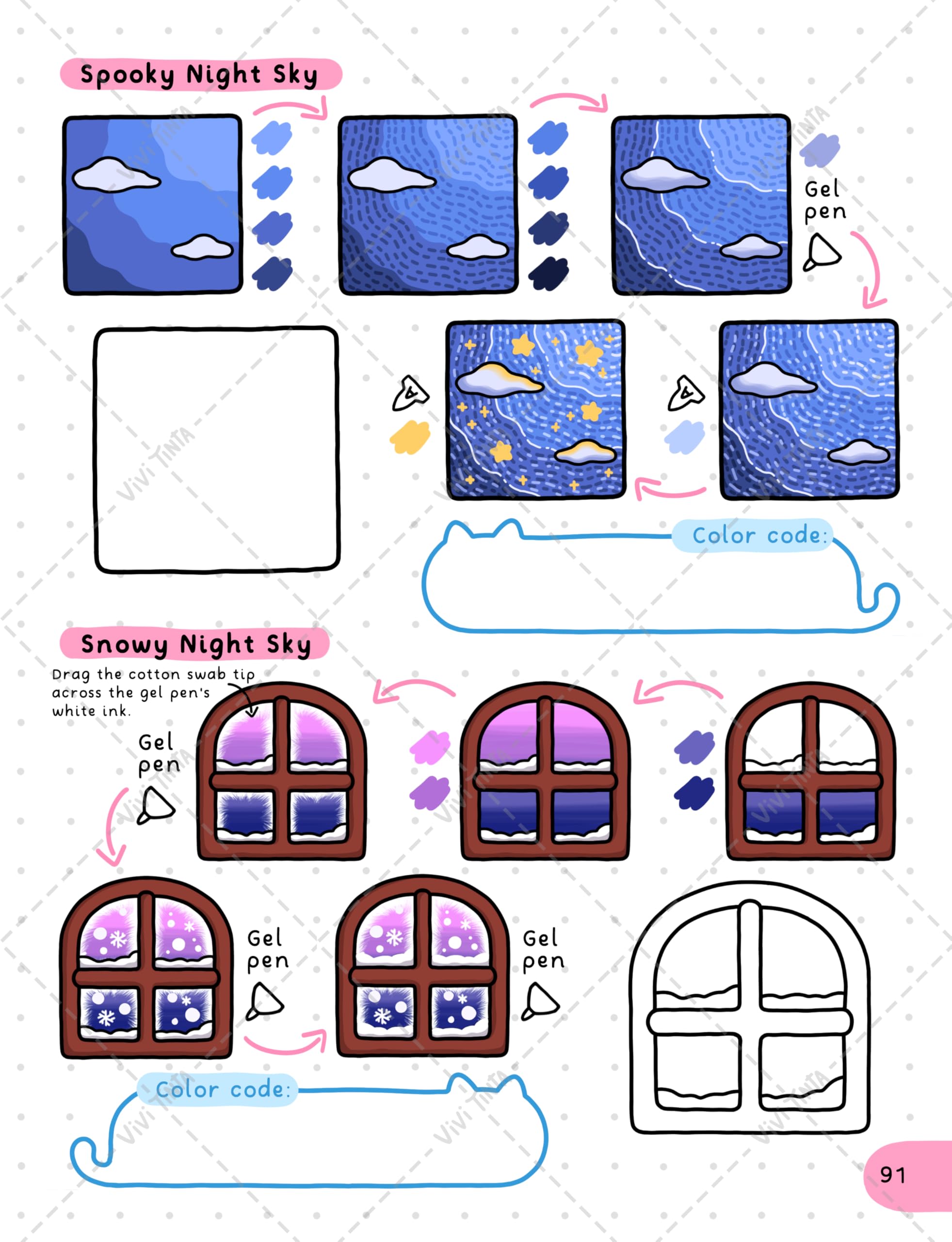 How to Color: Simple Step-by-Step Guide to Coloring Patterns, Textures, Shading, and Blending