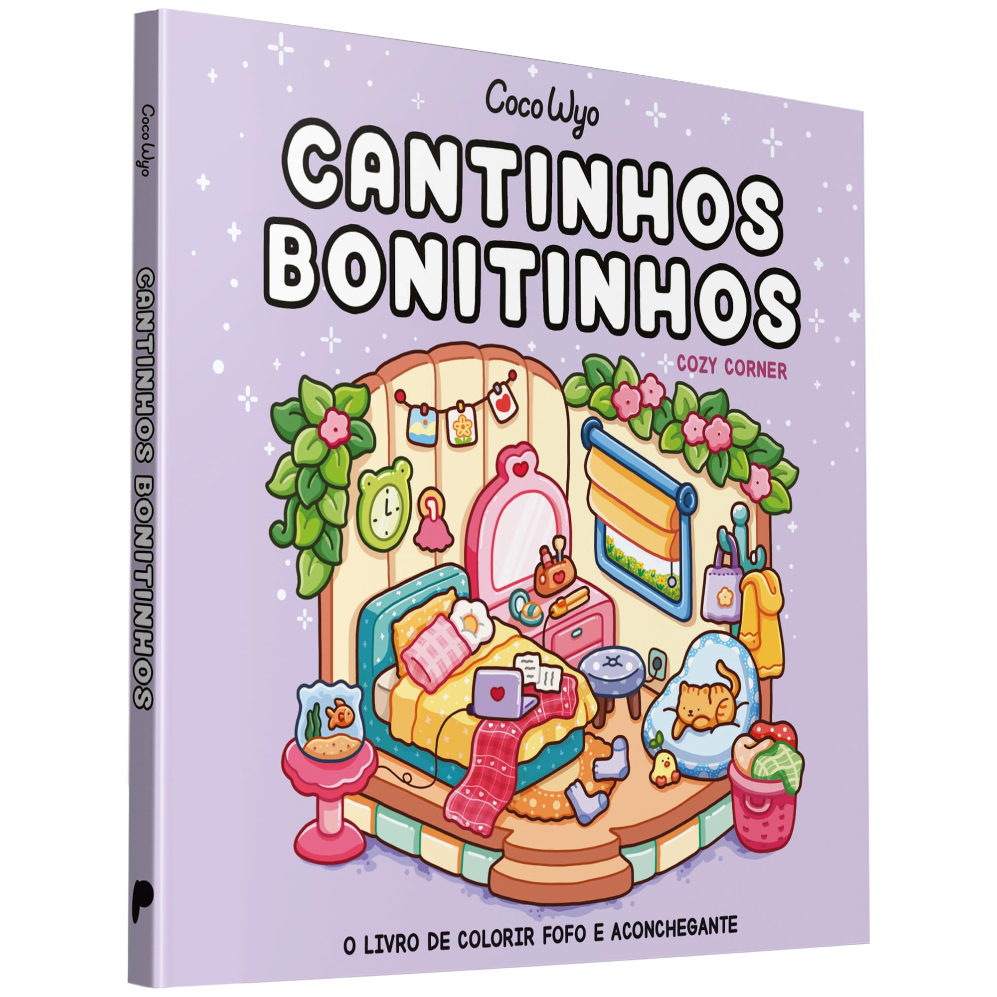 CANTINHOS BONITINHOS (COZY CORNER) – LIVRO DE COLORIR COCO WYO