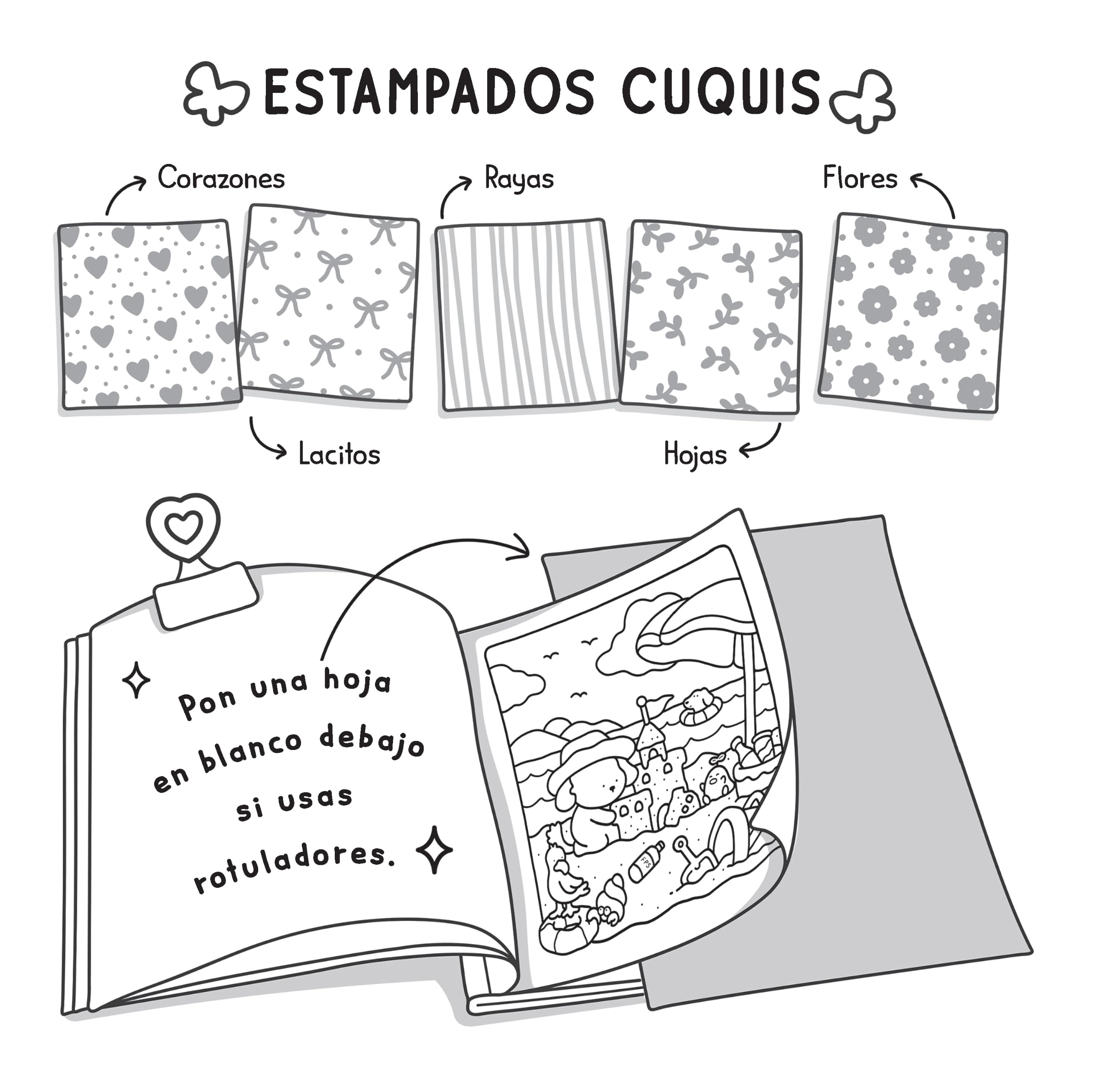 Abrazos blanditos / Cozy Cuties: Coloring Book for Adults and Kids (COCO WYO) (Spanish Edition)