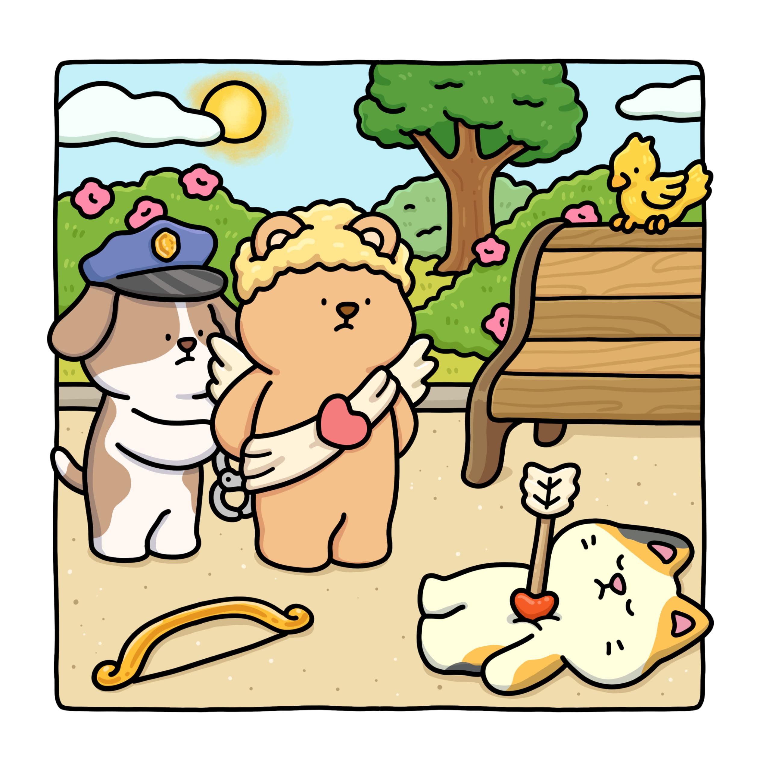 Silly Crimes: Cozy and Funny Coloring Book for Adults and Teens (Silly Funny Coloring Book)