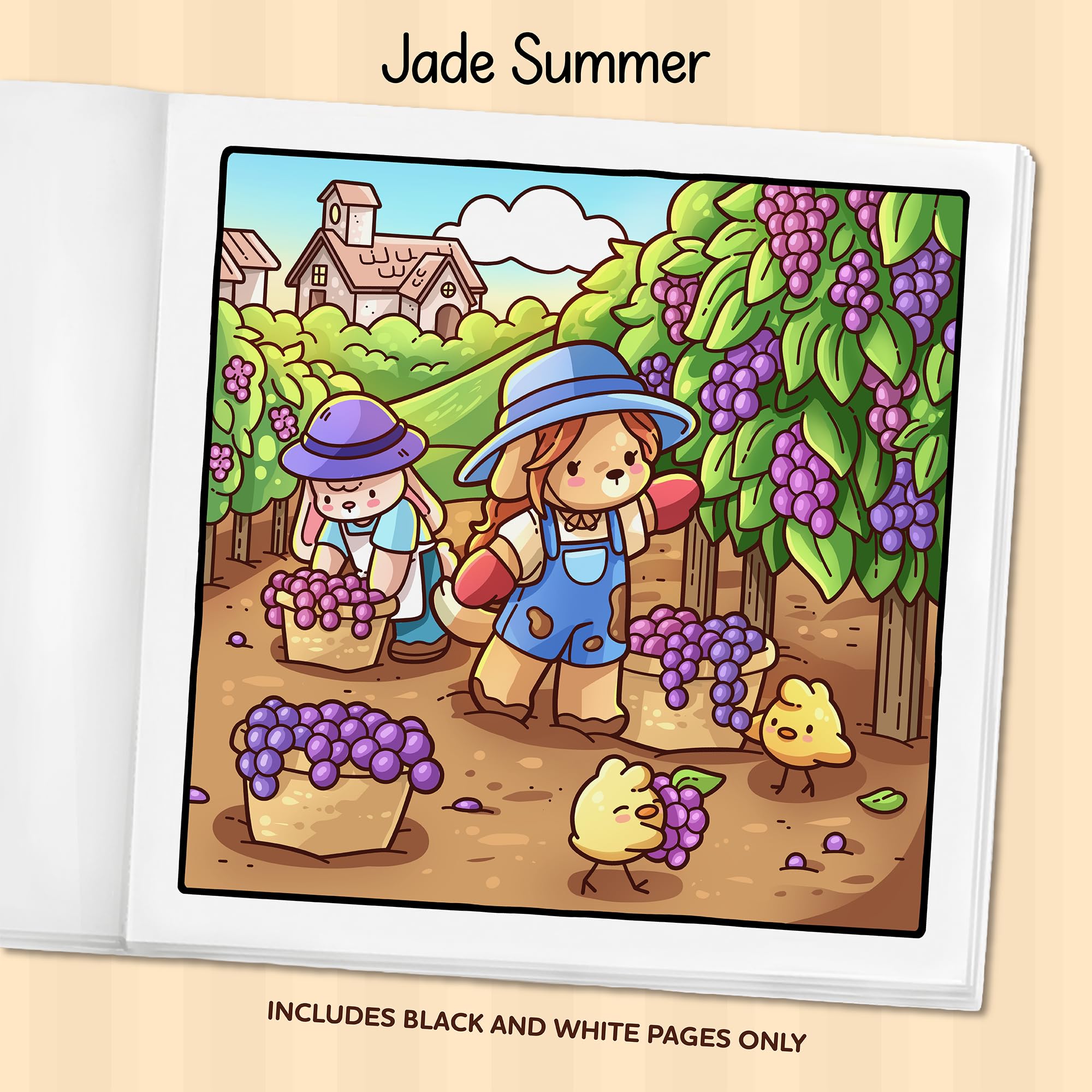 Cozy France: A Cute Coloring Book for Adults and Teens with Charming Characters and Delightful French Scenes for Relaxation (Cozy Coloring Books)