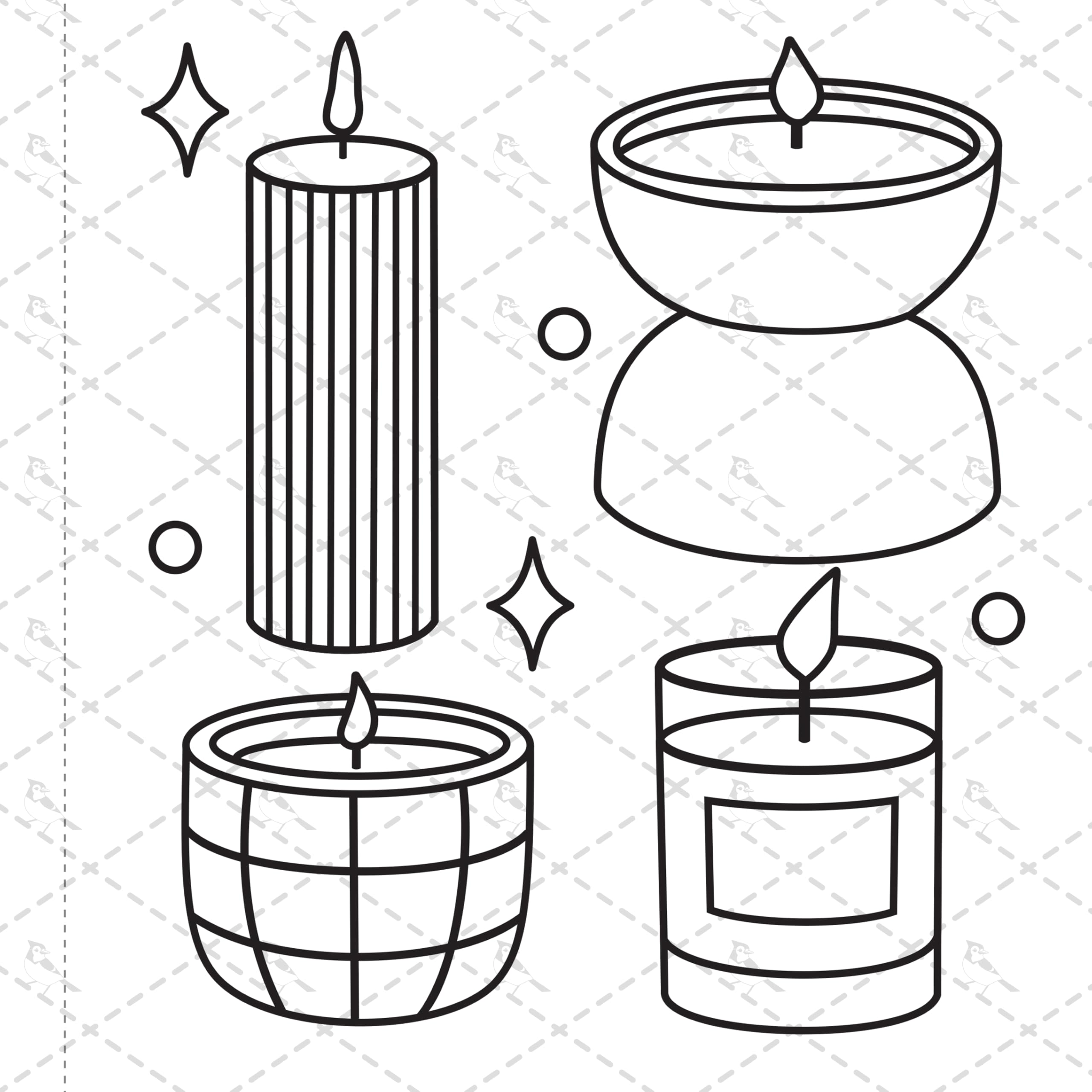 Cozy Coloring Hygge: 50+ Bold and Easy Pages to Color