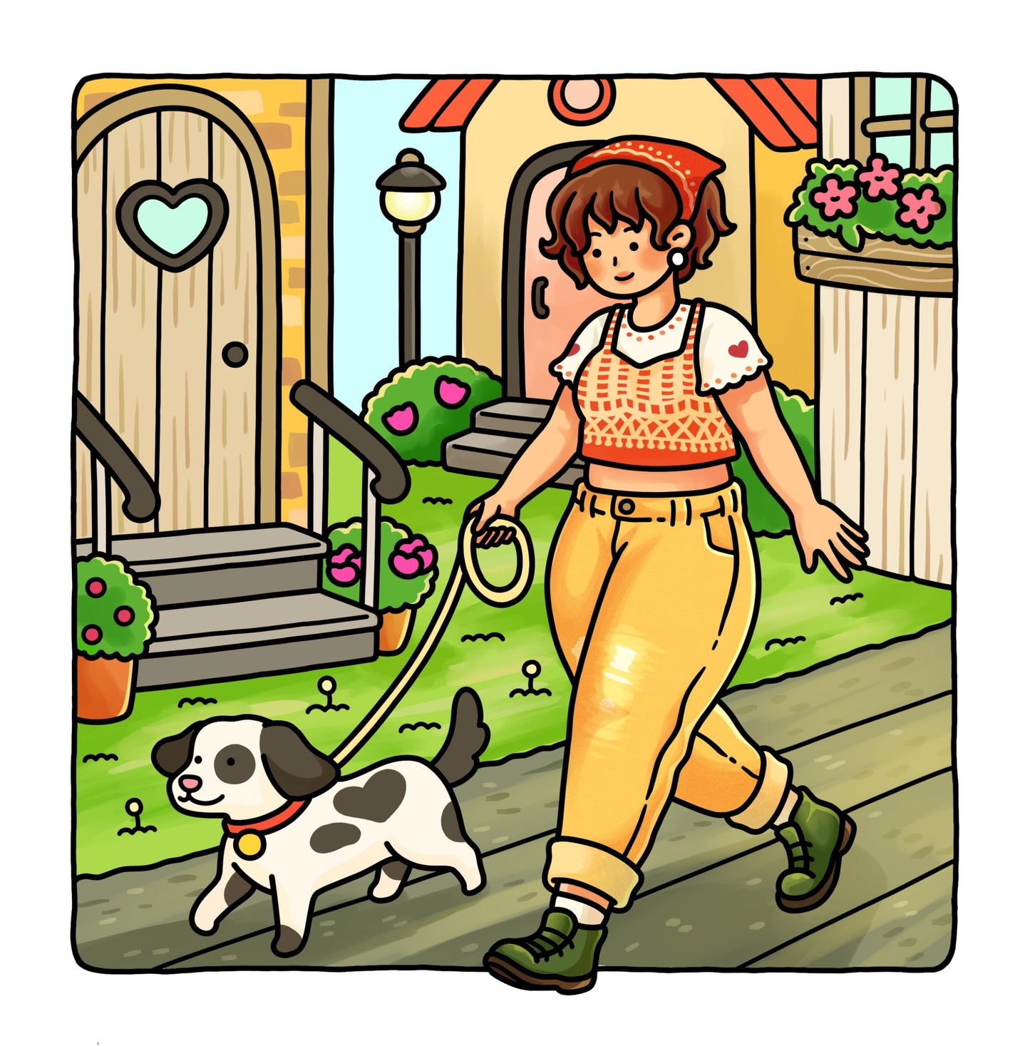 Soft Life: Cozy & Calming Coloring Book for Adults and Teens Featuring Gentle Daily Moments and Simple Joys (Girl Theme Coloring Book)