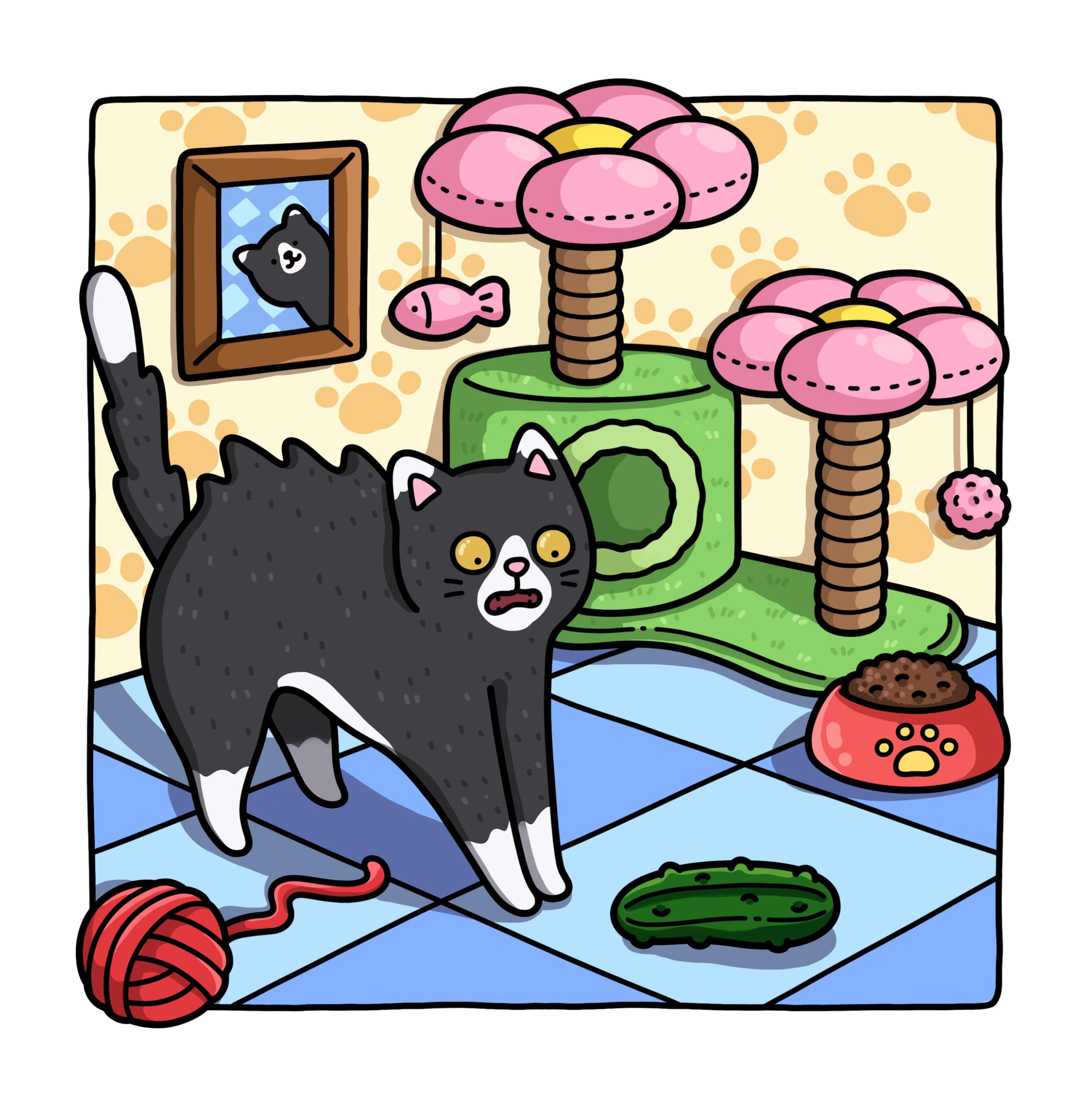 Naughty Cats: Cattitude Coloring Book for Adults and Teens (Cat & Dog Coloring Book)