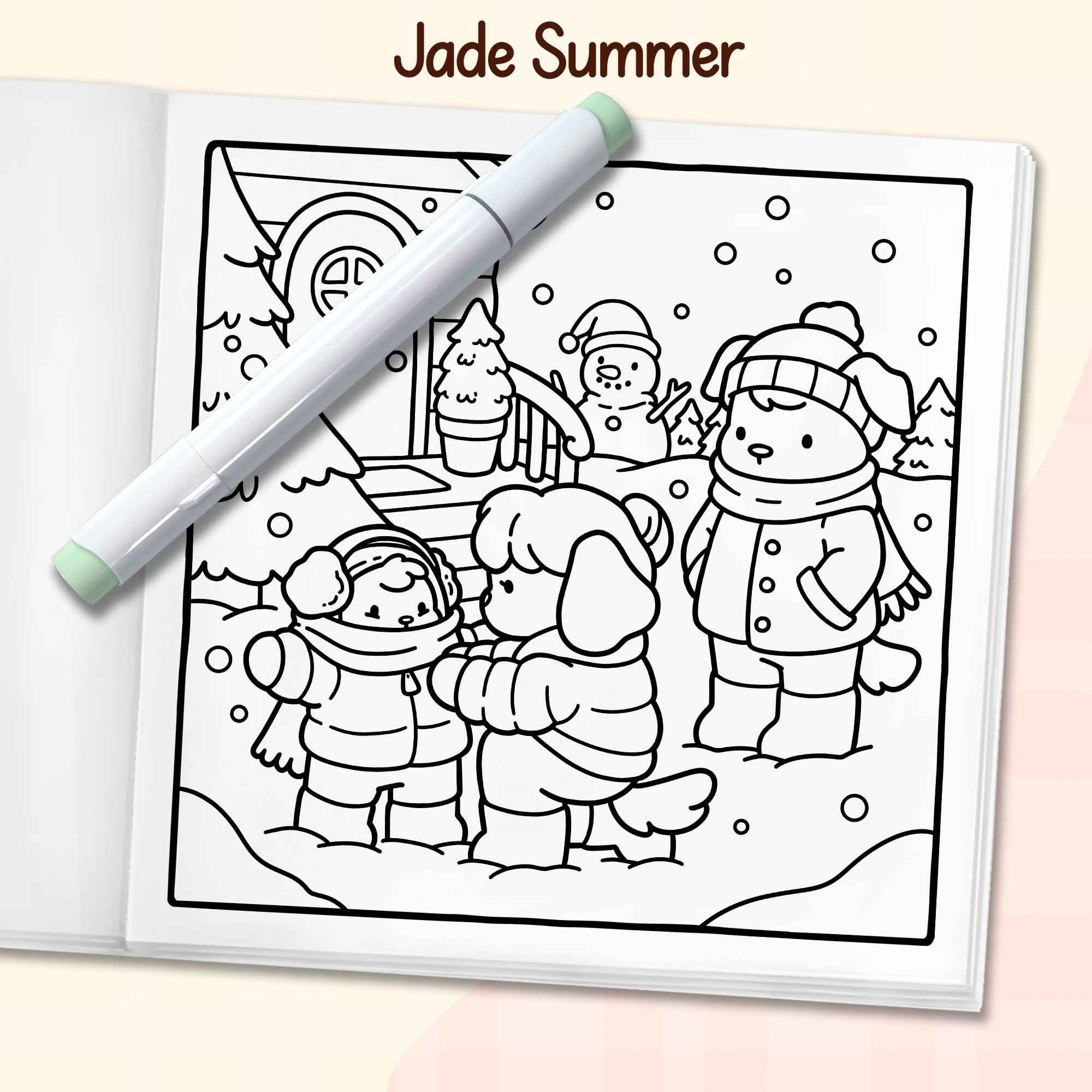 Cozy Moms: Cute Coloring Book for Adults and Teens with Adorable Characters and Heartwarming Family Moments for Relaxation