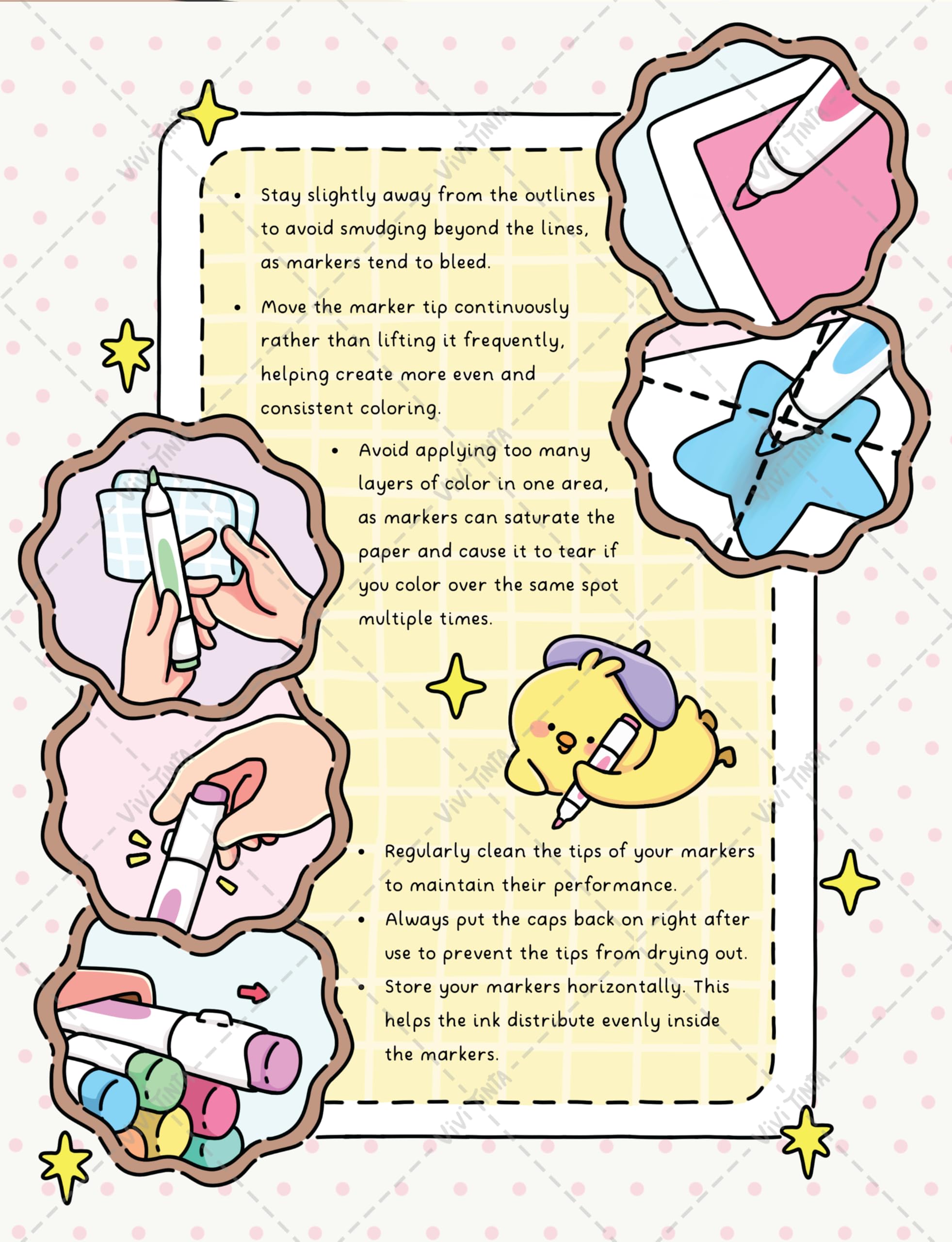 How to Color: Simple Step-by-Step Guide to Coloring Patterns, Textures, Shading, and Blending