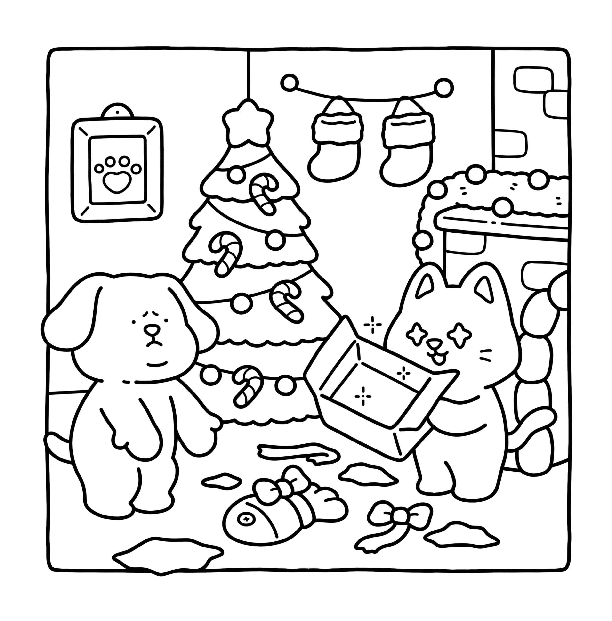 Silly Christmas: Cozy and Funny Coloring Book for Adults and Teens (Silly Funny Coloring Book)