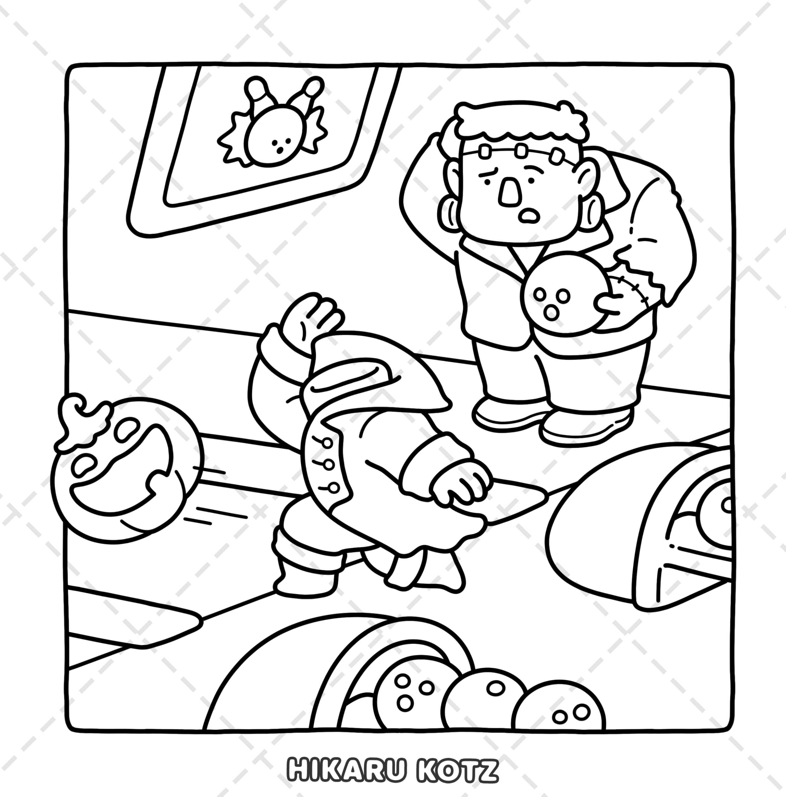 Silly Spooky: Cozy and Funny Coloring Book for Adults and Teens (Silly Funny Coloring Book)