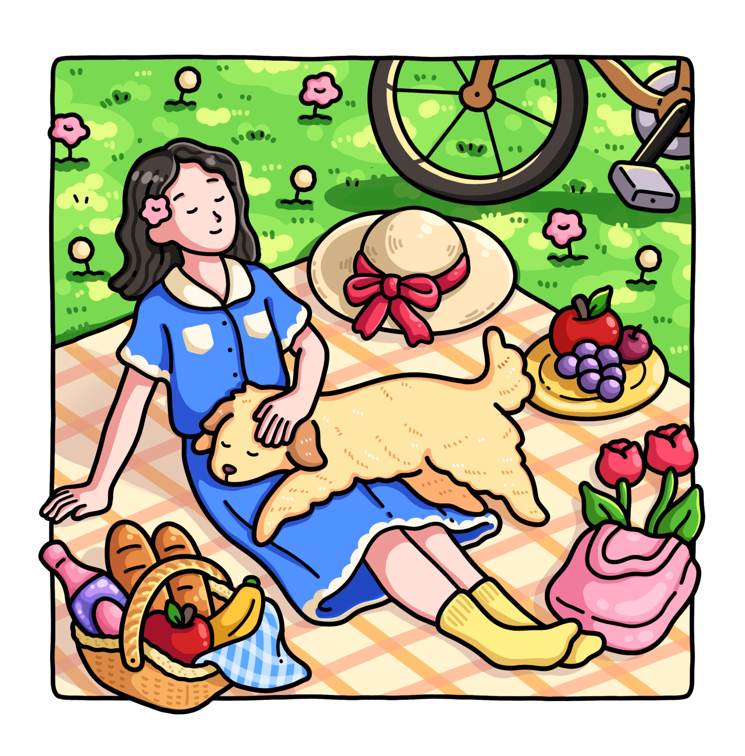 Dog Moments: Puppy Life Coloring Book for Adults and Teens (Cat & Dog Coloring Book)