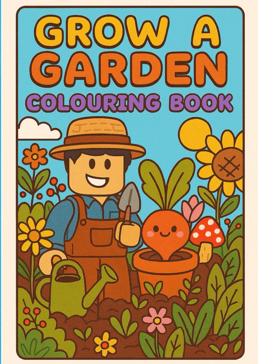Grow A Garden Coloring Book