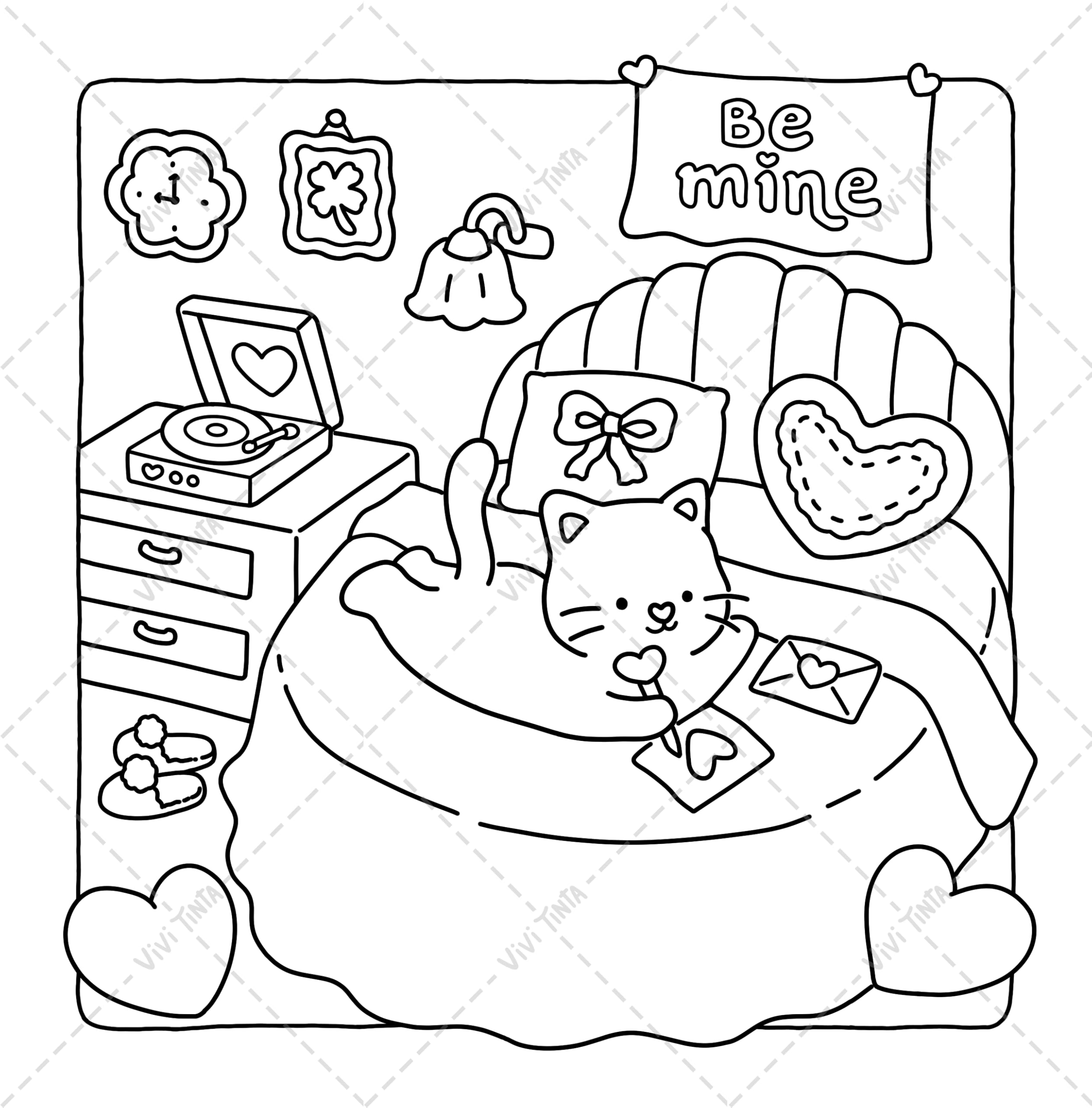 Sweetheart: Coloring Book for Adults & Teens Featuring Adorable Animals