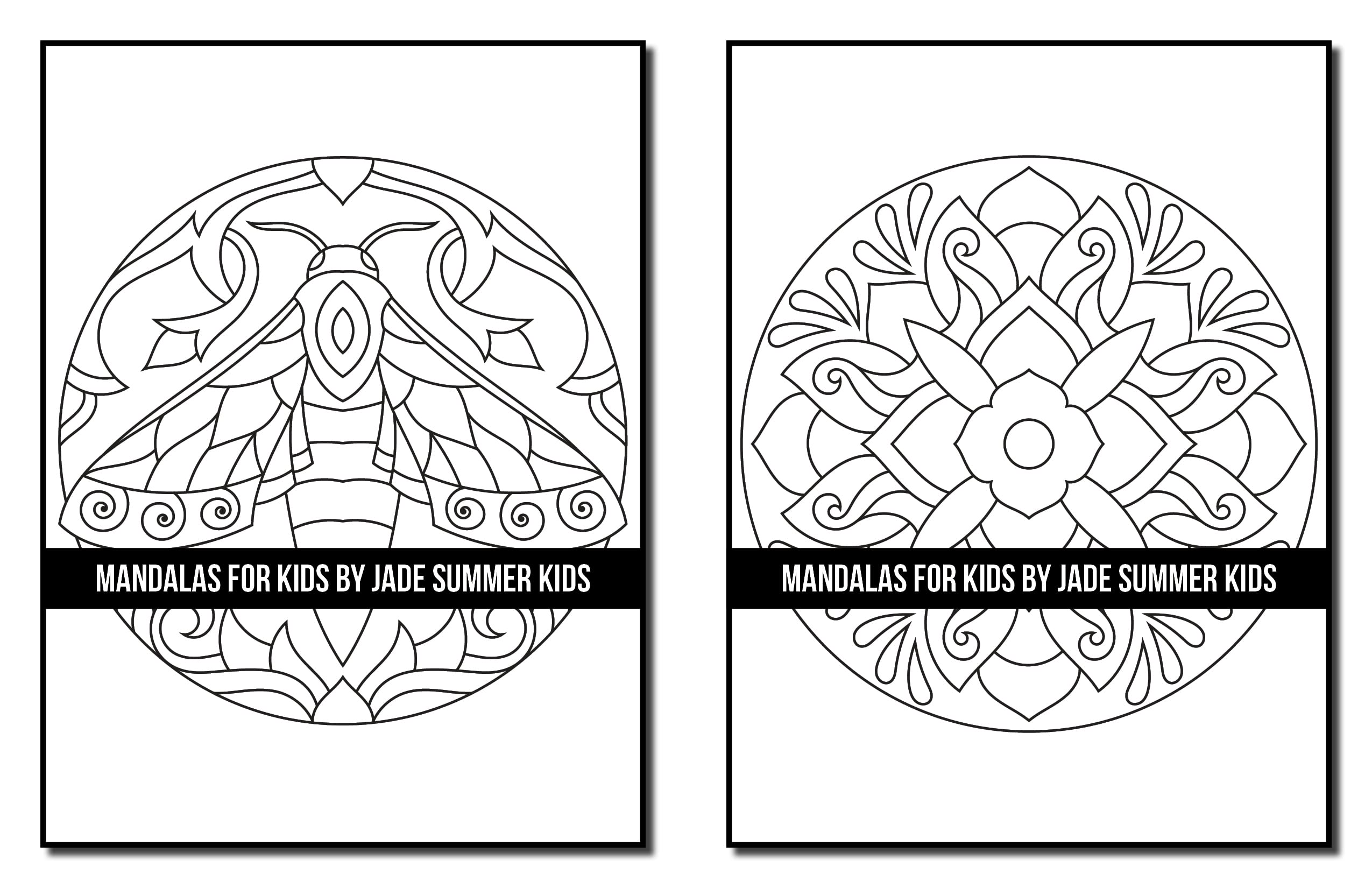 Mandala Coloring Book: For Kids with Fun, Easy, and Relaxing Mandalas for Boys and Girls