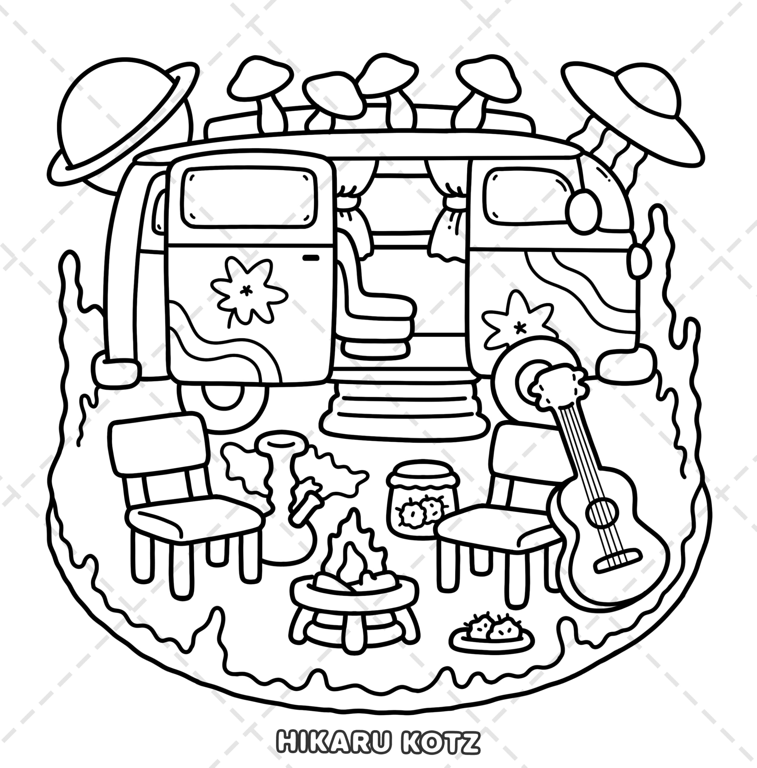 Stoner Life: High and Wild Coloring Book for Adults