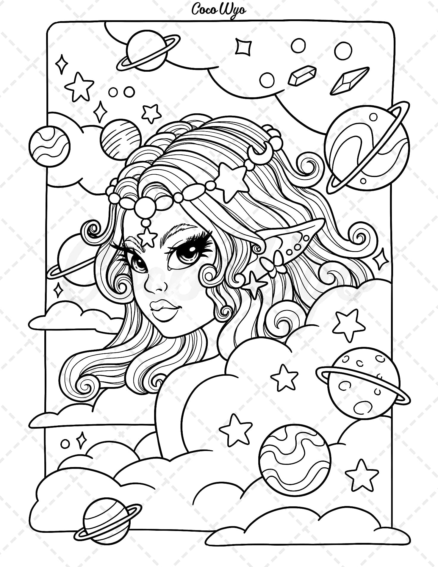 Fairy Beauties: Coloring Book for Adults, Women, and Teens Featuring Beautiful Fantasy Fairies for Relaxation