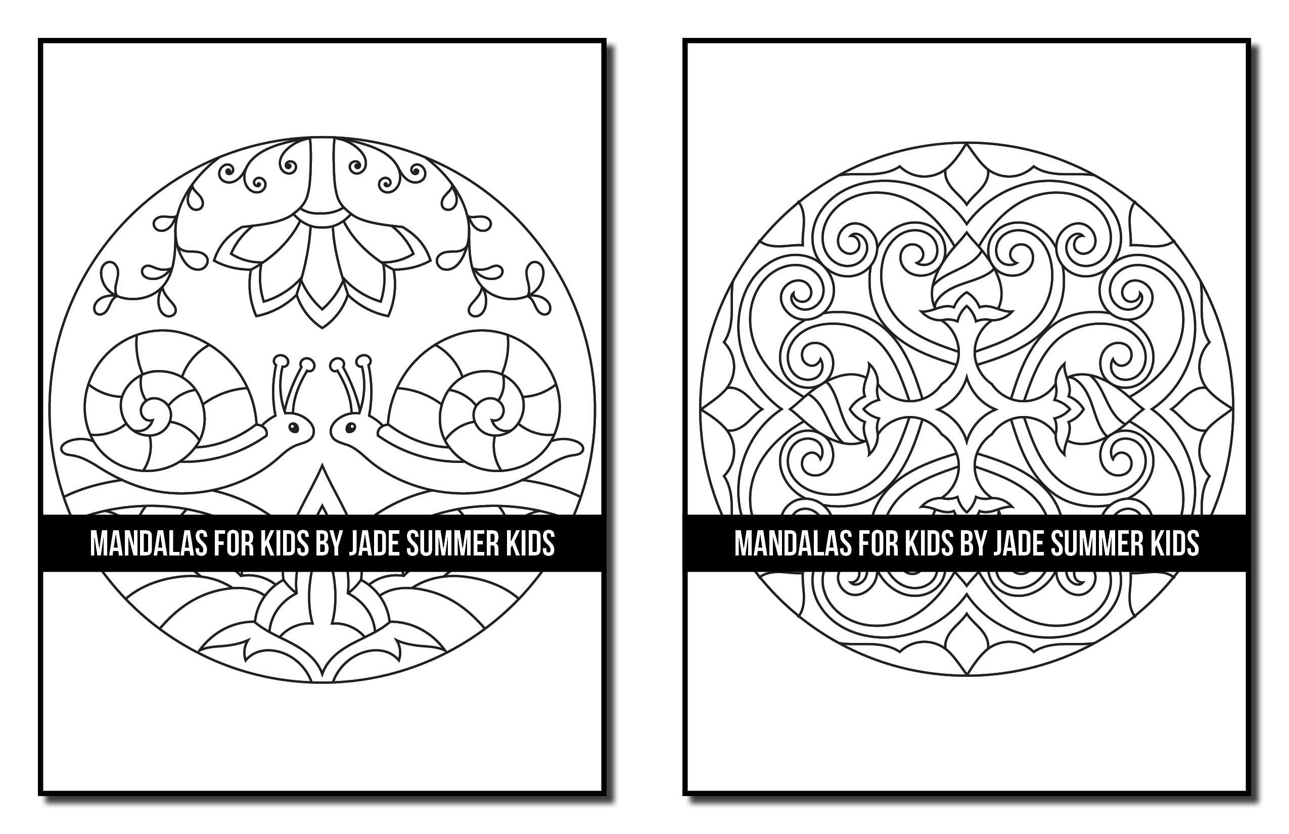 Mandala Coloring Book: For Kids with Fun, Easy, and Relaxing Mandalas for Boys and Girls
