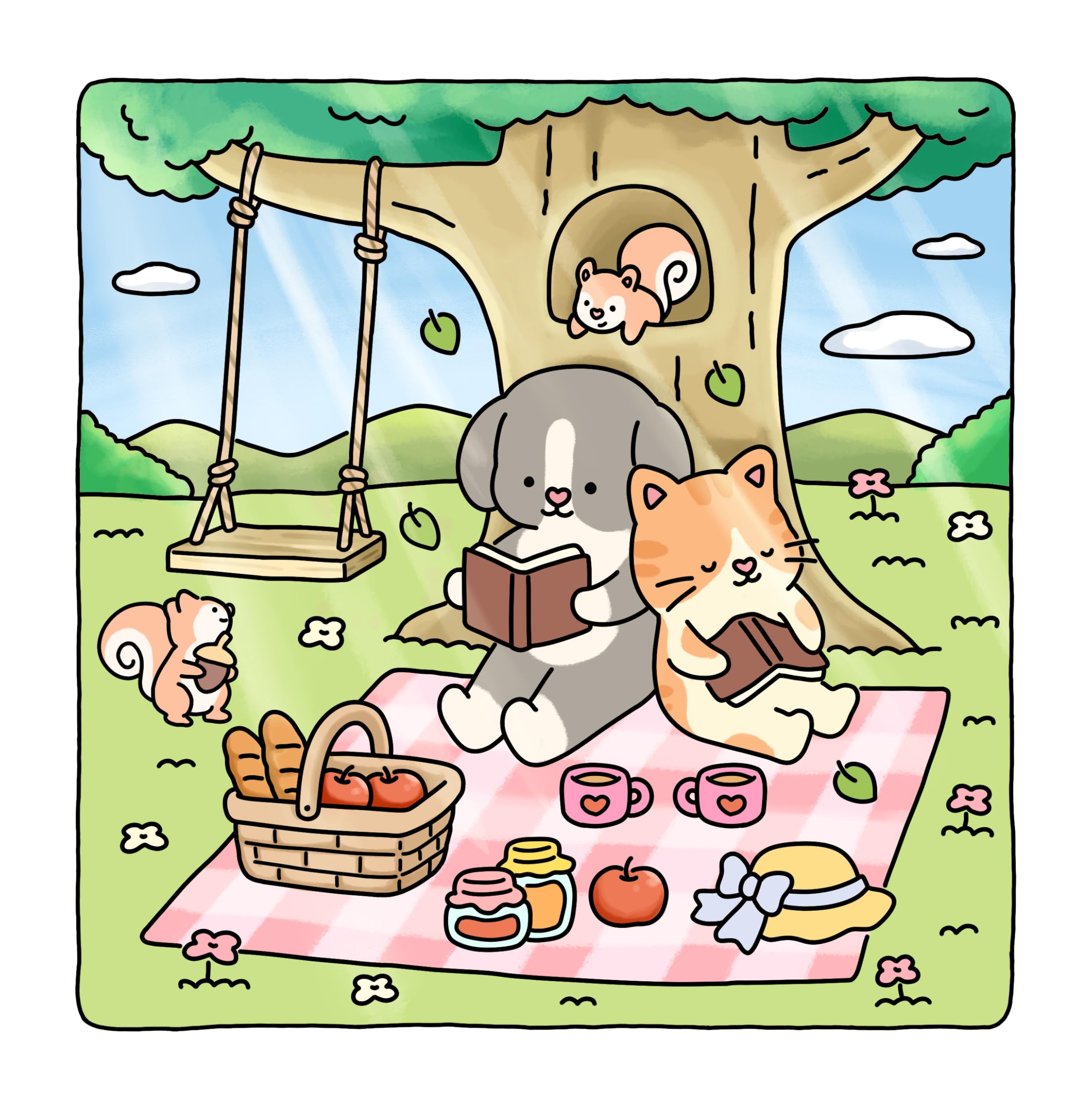 Sweetheart: Coloring Book for Adults & Teens Featuring Adorable Animals