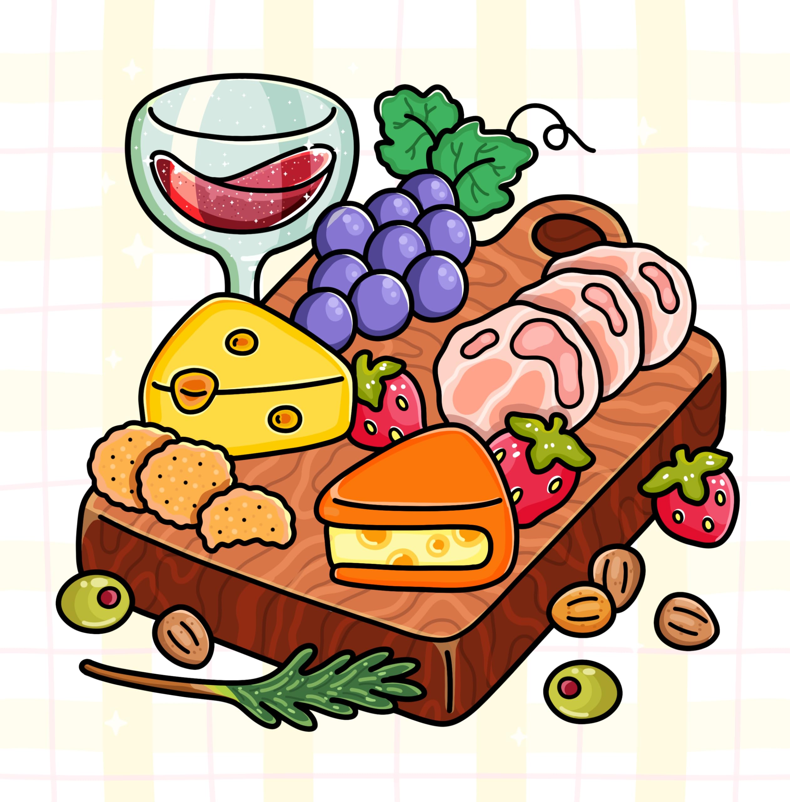 Comfort Food: Bold and Easy Coloring Book for Adults and Teens (Bold & Easy Coloring Book)