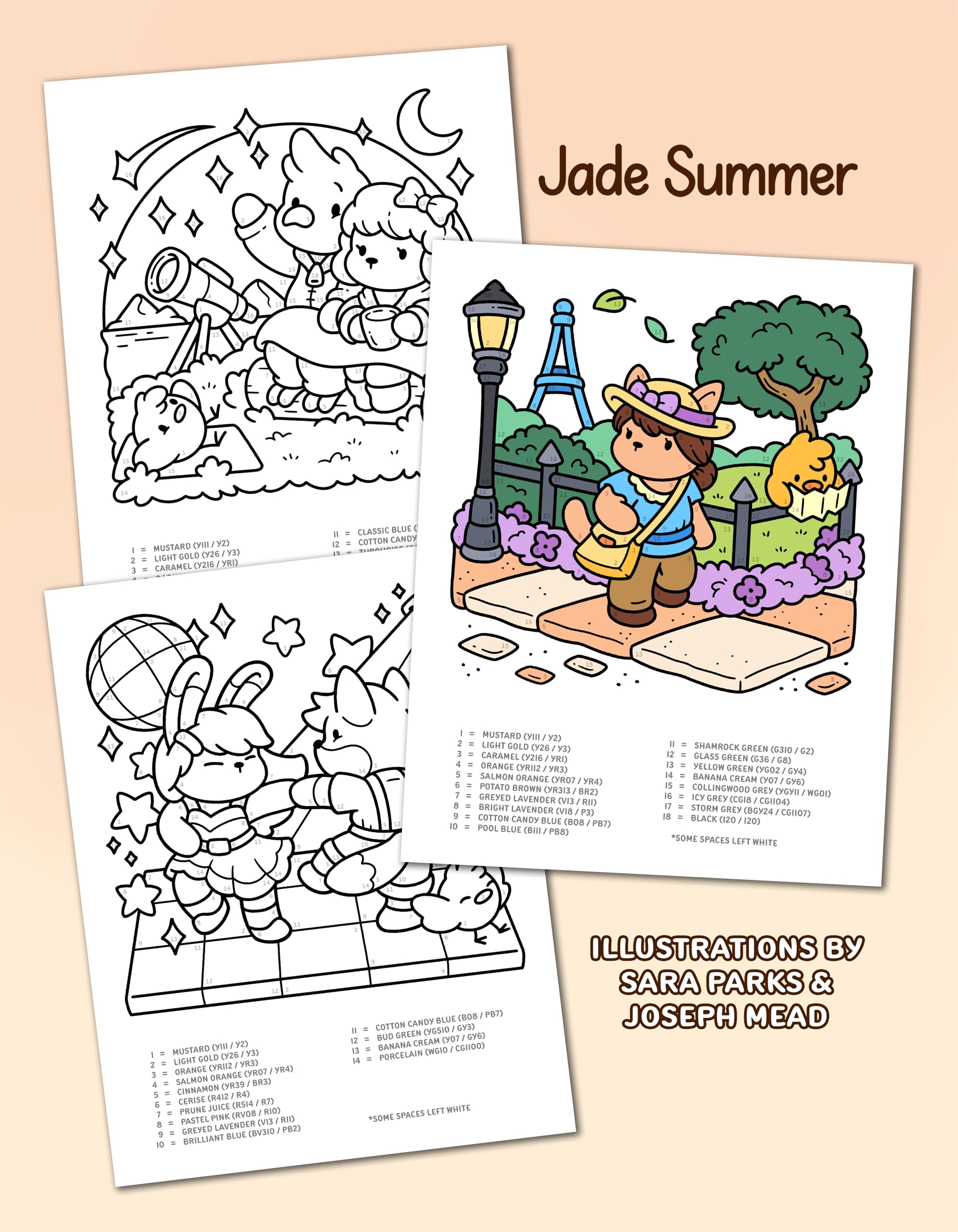 Cute & Cozy Color by Number: Coloring Book for Adults and Teens with Fun, Easy, and Relaxing Scenes to Complete Step by Step (Cozy Coloring Books)