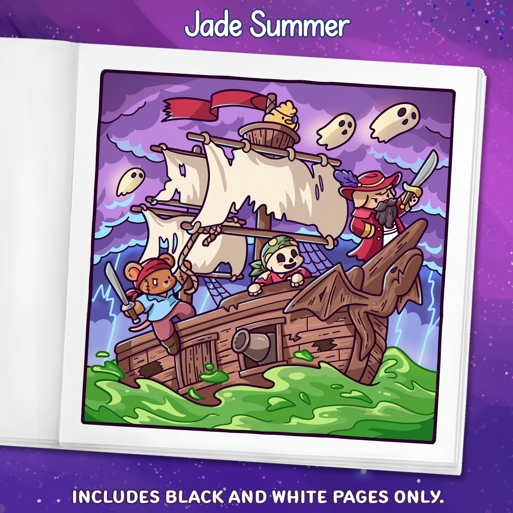 Spooky Places: Cozy Coloring Book for Adults and Teens with Cute and Creepy Hygge Scenes for Relaxation