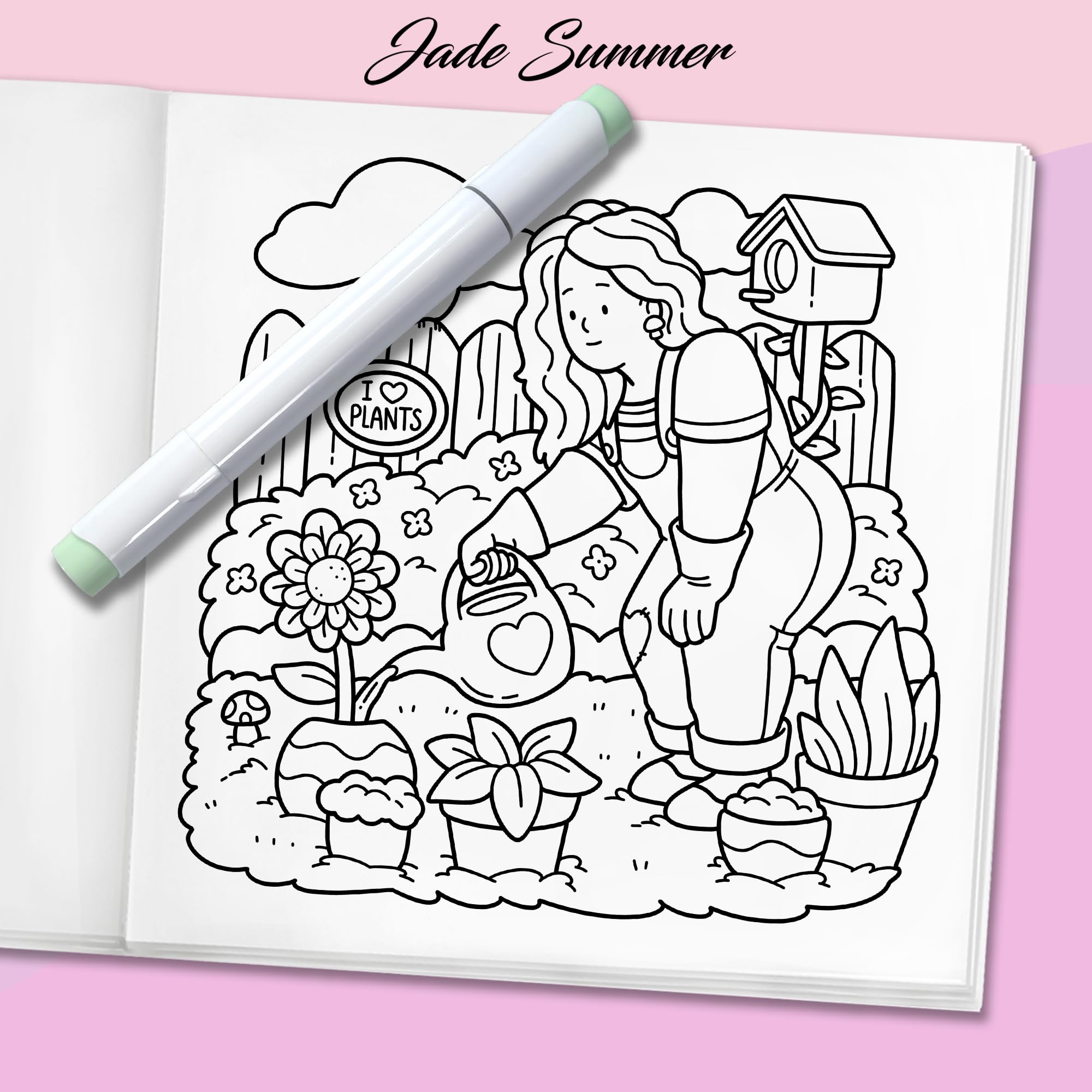 Curvy Cuties: A Body Positivity Coloring Book for Women and Teen Girls with Cozy Moments of Self-Love, Confidence, Self-Care, and Relaxation