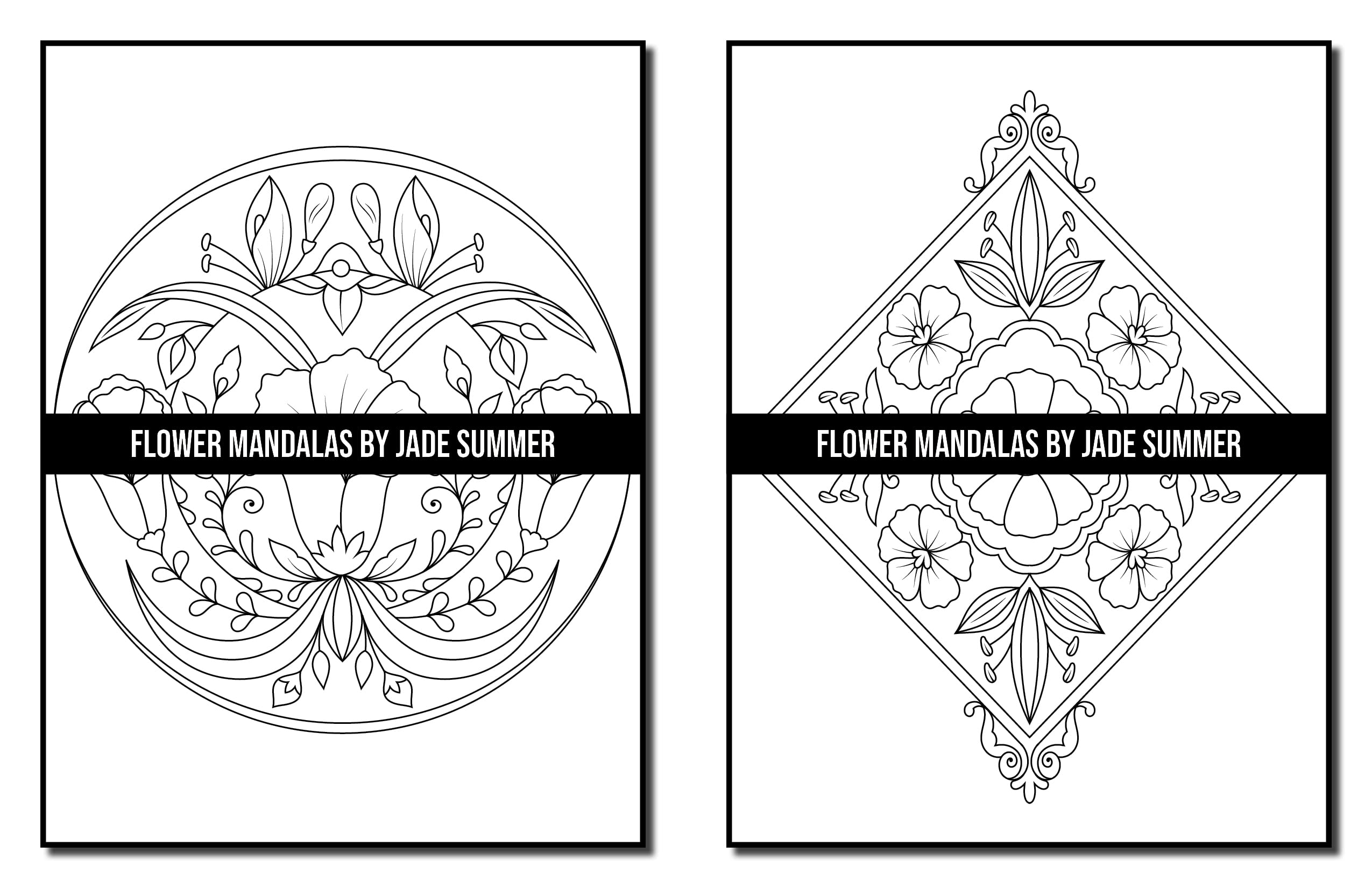 Mandala Coloring Book: For Adults with Fun, Easy, and Relaxing Mandalas