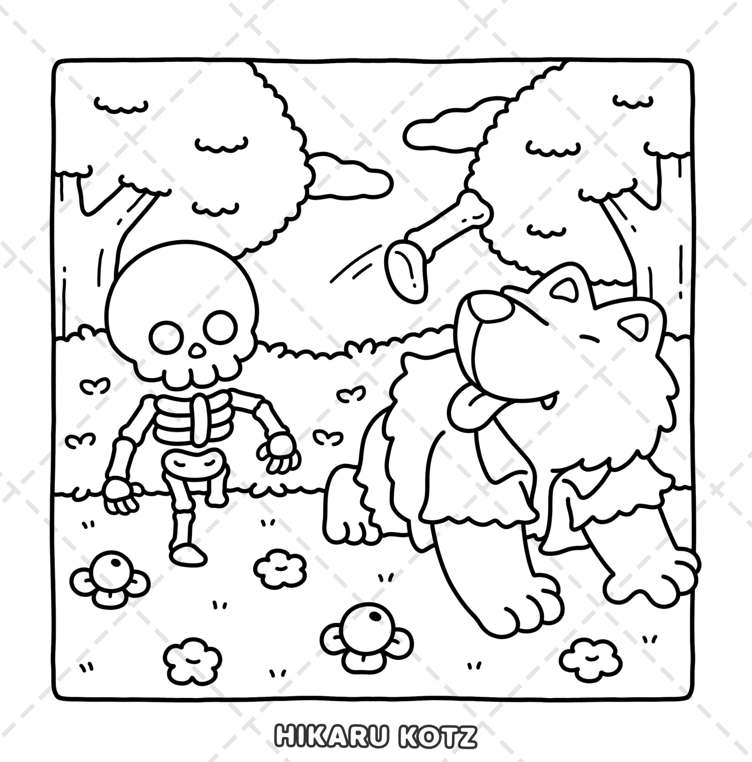 Silly Spooky: Cozy and Funny Coloring Book for Adults and Teens (Silly Funny Coloring Book)