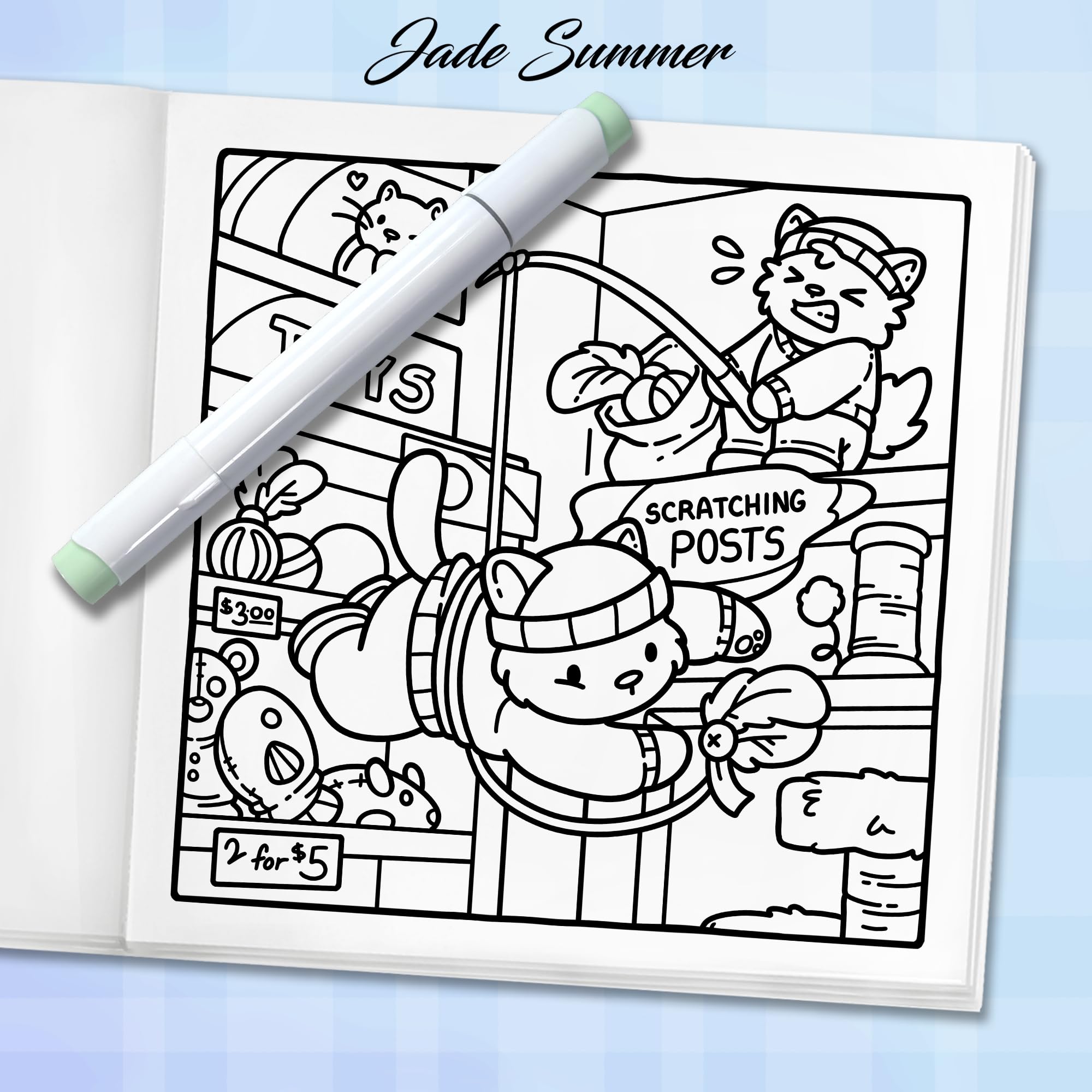 Cat Crimes: Cozy Coloring Book for Adults and Teens with Funny Scenes for Cat Lovers